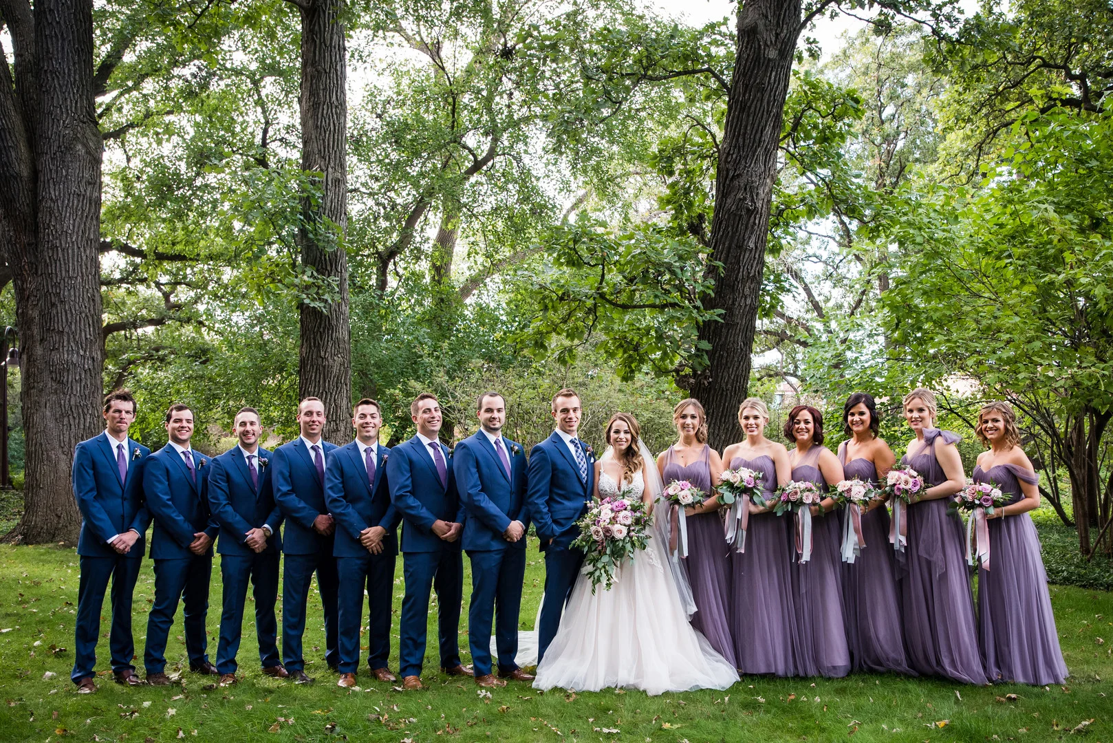 Woodsy Oak Brook, Illinois wedding captured by Inspired Eye Photography. See more wedding ideas at CHItheeWED.com!