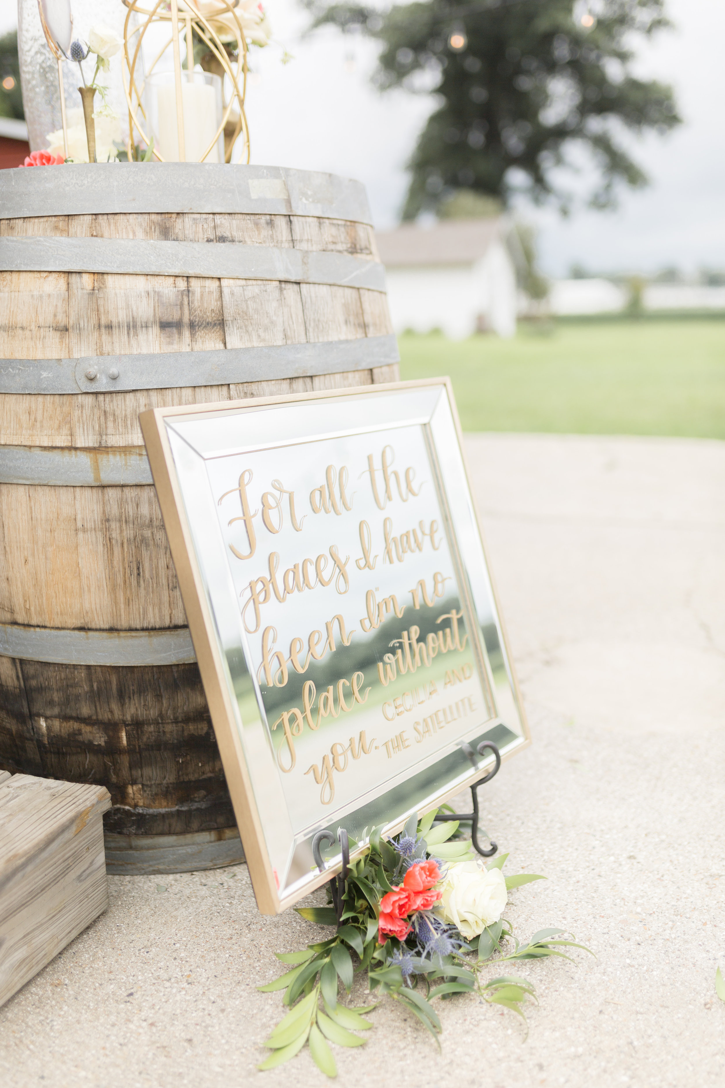 Summer rustic elegant Chicago wedding styled shoot captured by Sarah DeMaranville Photography. See more summer wedding ideas at CHItheeWED.com!