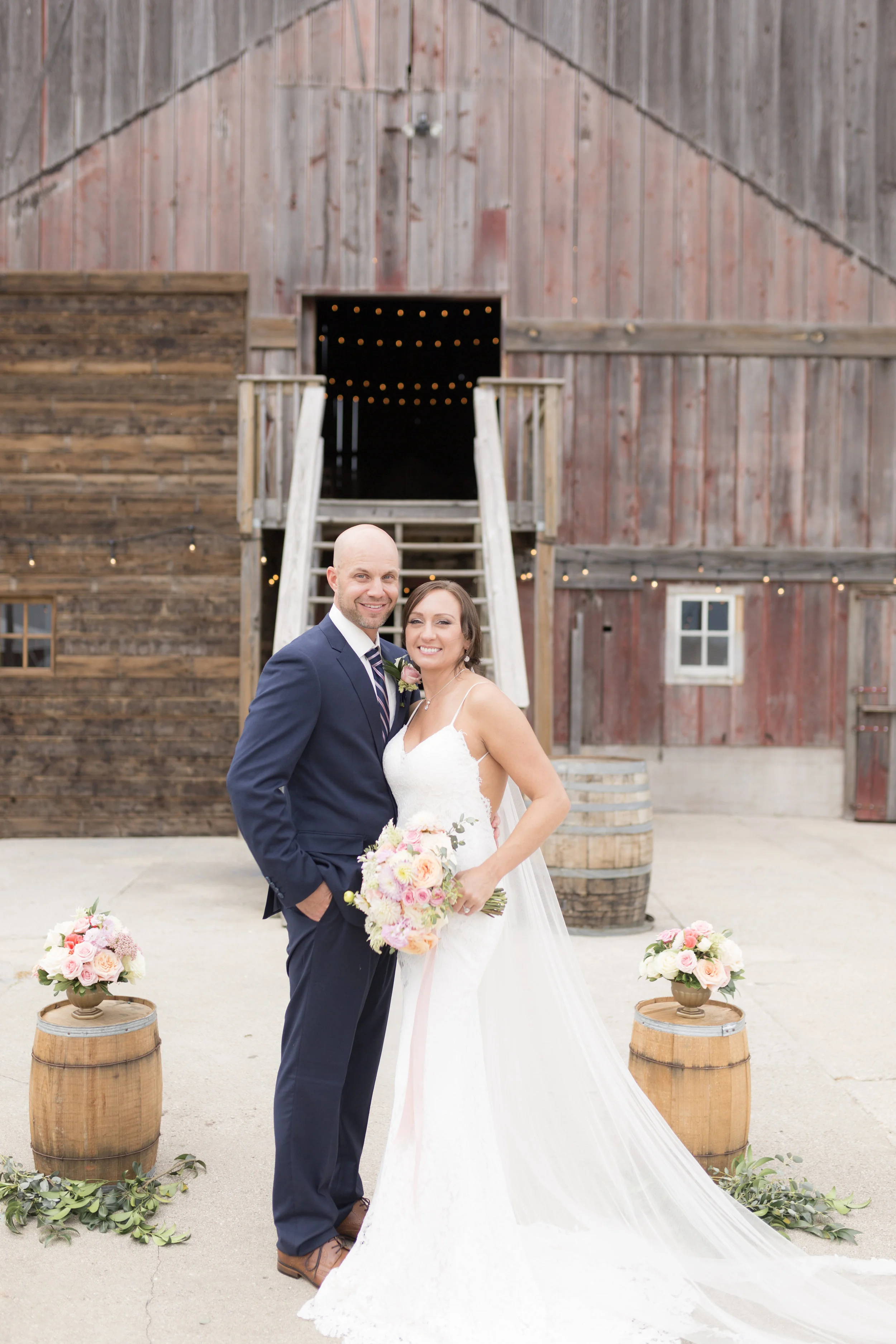 Summer rustic elegant Chicago wedding styled shoot captured by Sarah DeMaranville Photography. See more summer wedding ideas at CHItheeWED.com!