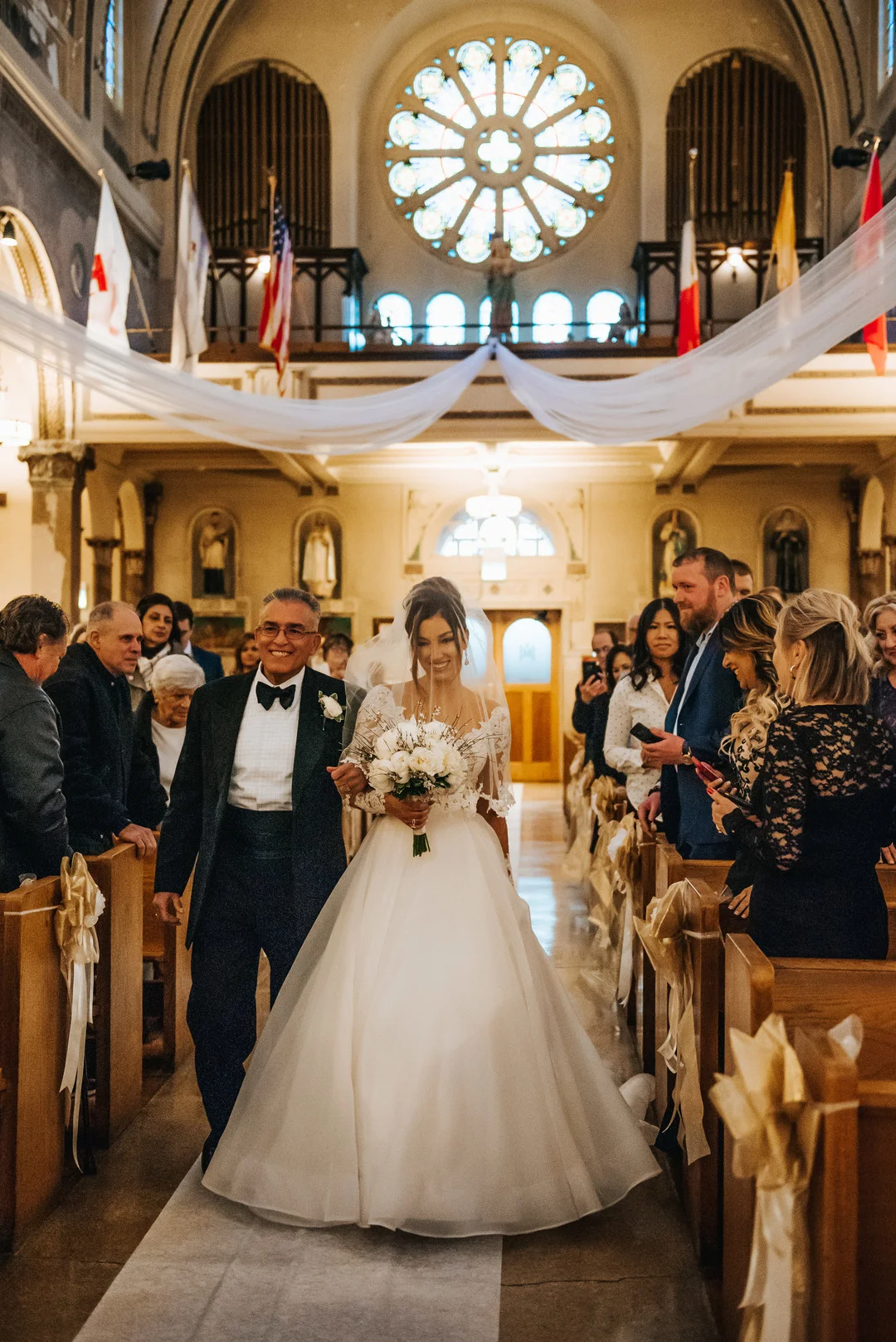Historic Medinah Country Club wedding captured by Windy City Production. For more Chicago wedding ideas, visit CHItheeWED.com!