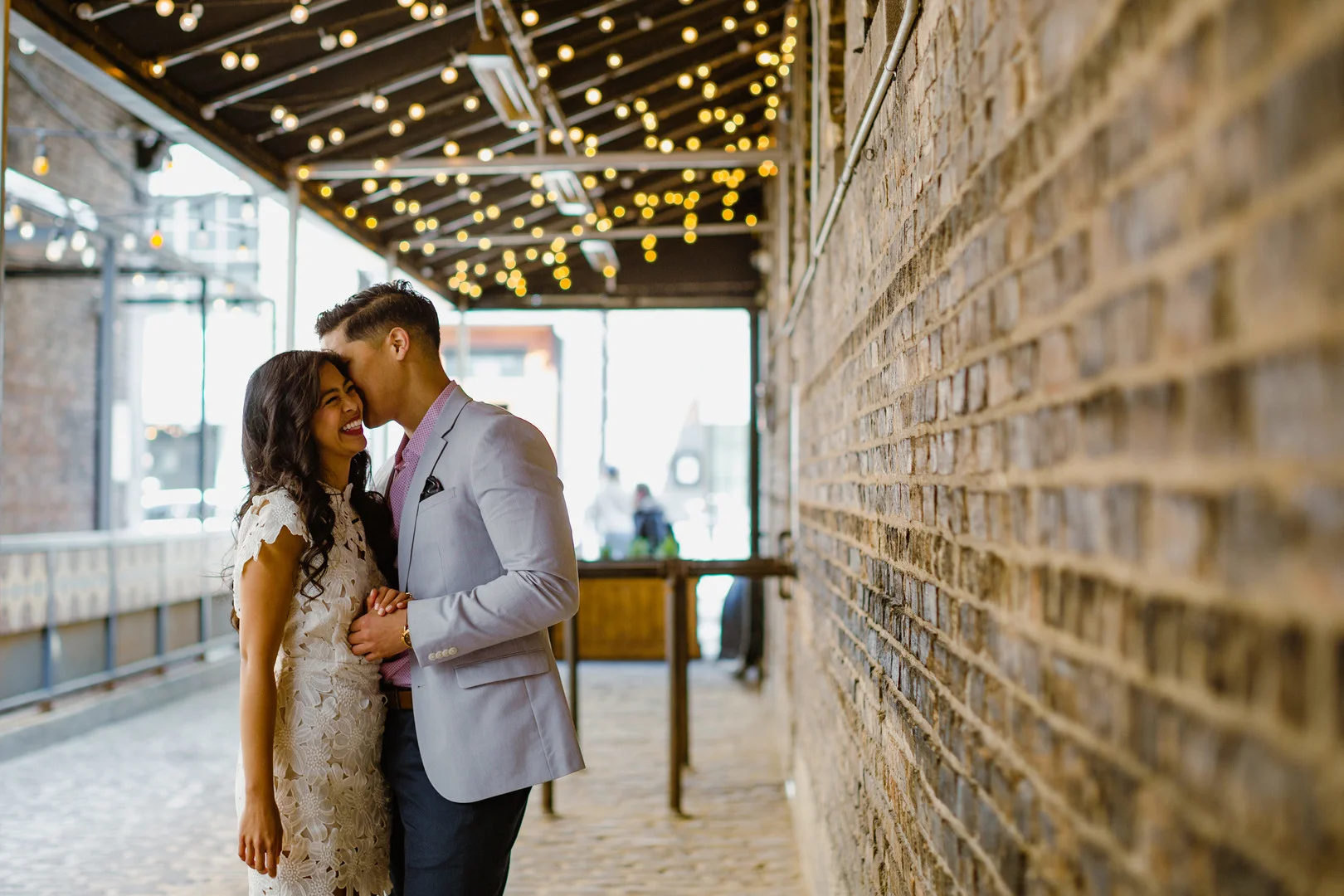 Surprise downtown Chicago engagement session captured by Robyn & Finch Photography. Find more wedding engagement and proposal ideas at CHItheeWED.com!