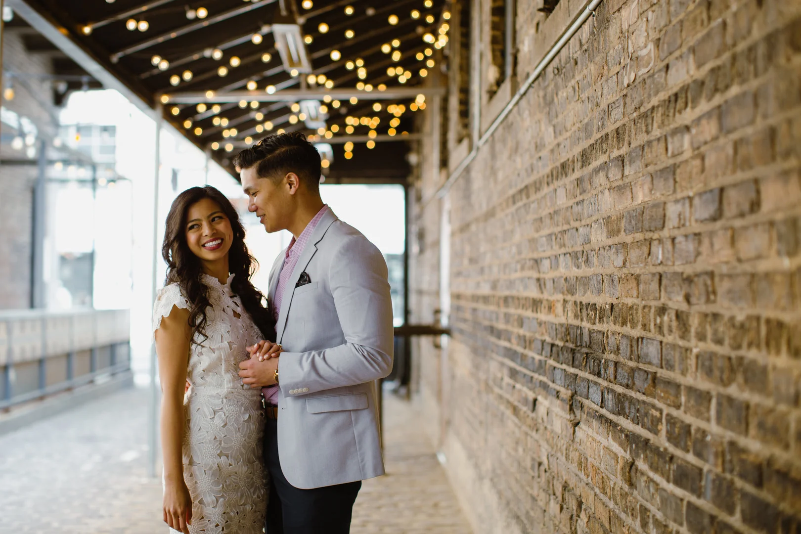 Surprise downtown Chicago engagement session captured by Robyn & Finch Photography. Find more wedding engagement and proposal ideas at CHItheeWED.com!