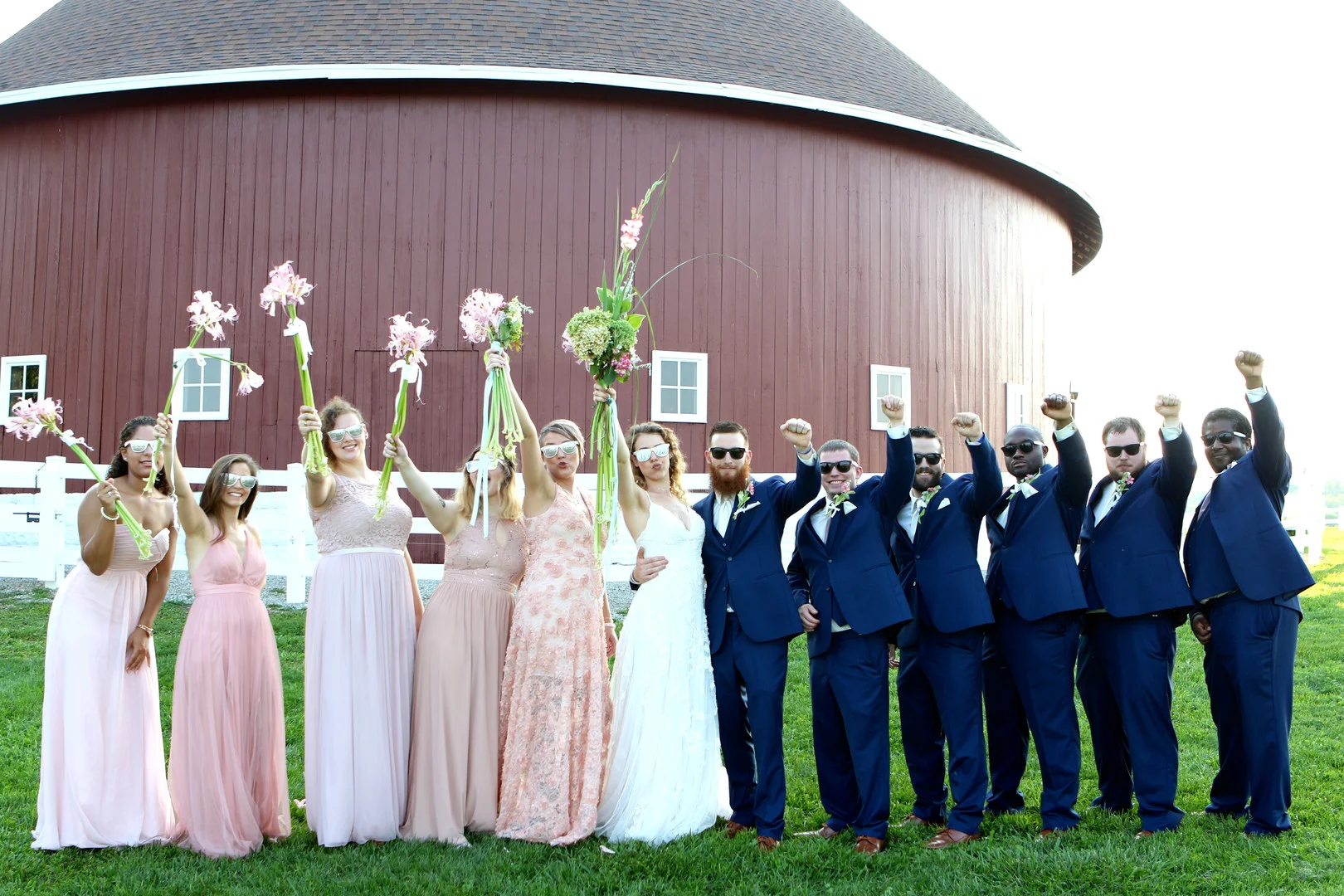 Vintage barn wedding in Silver Lake, IN captured by Messy Photography. See more barn wedding ideas at CHItheeWED.com!