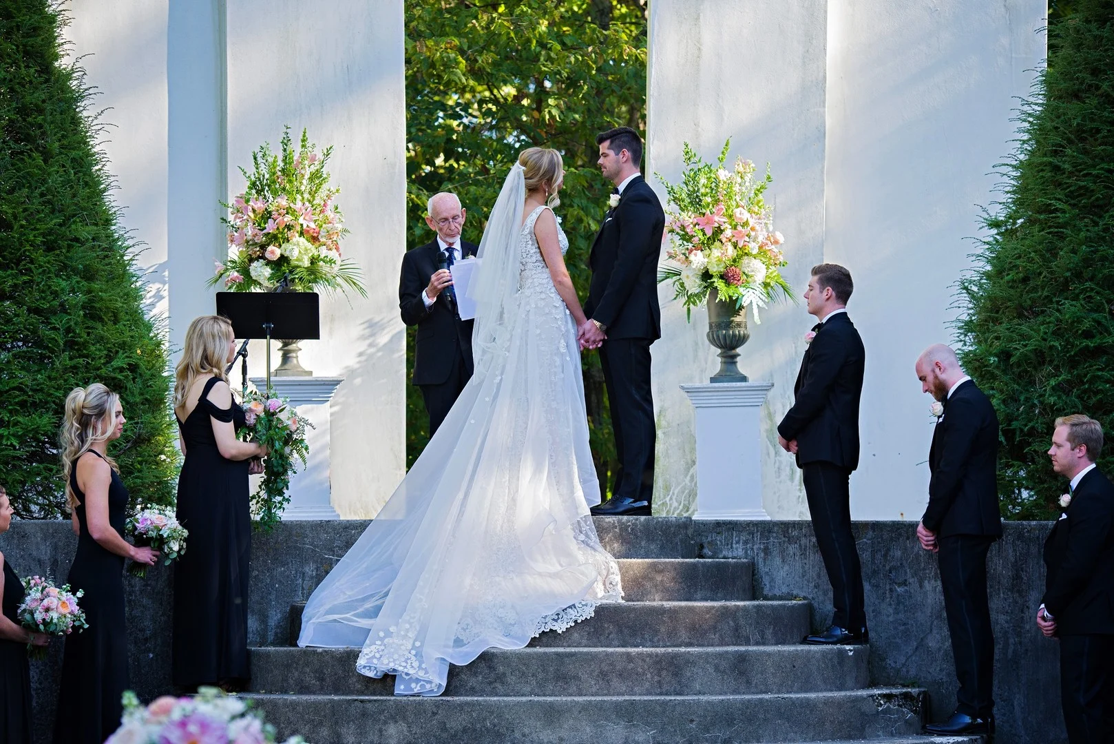 Fairytale wedding in Monticello, IL captured by Mark Romine Photography. See more wedding inspiration at CHItheeWED.com!