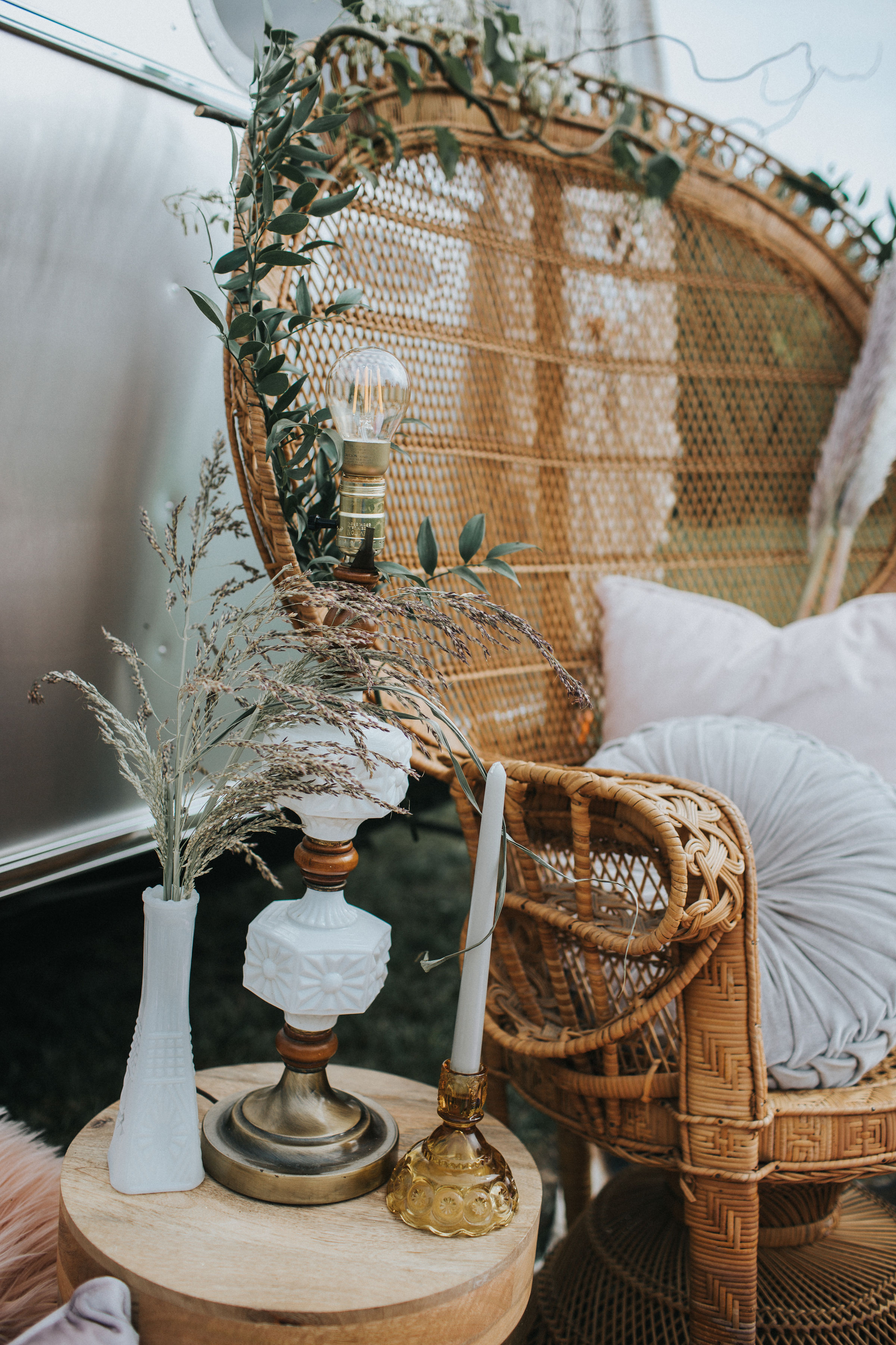 Outdoor bohemian wedding inspiration planned by Boho Blush and captured by Meg Adamek Creative. See more boho wedding inspiration at CHItheeWED.com!