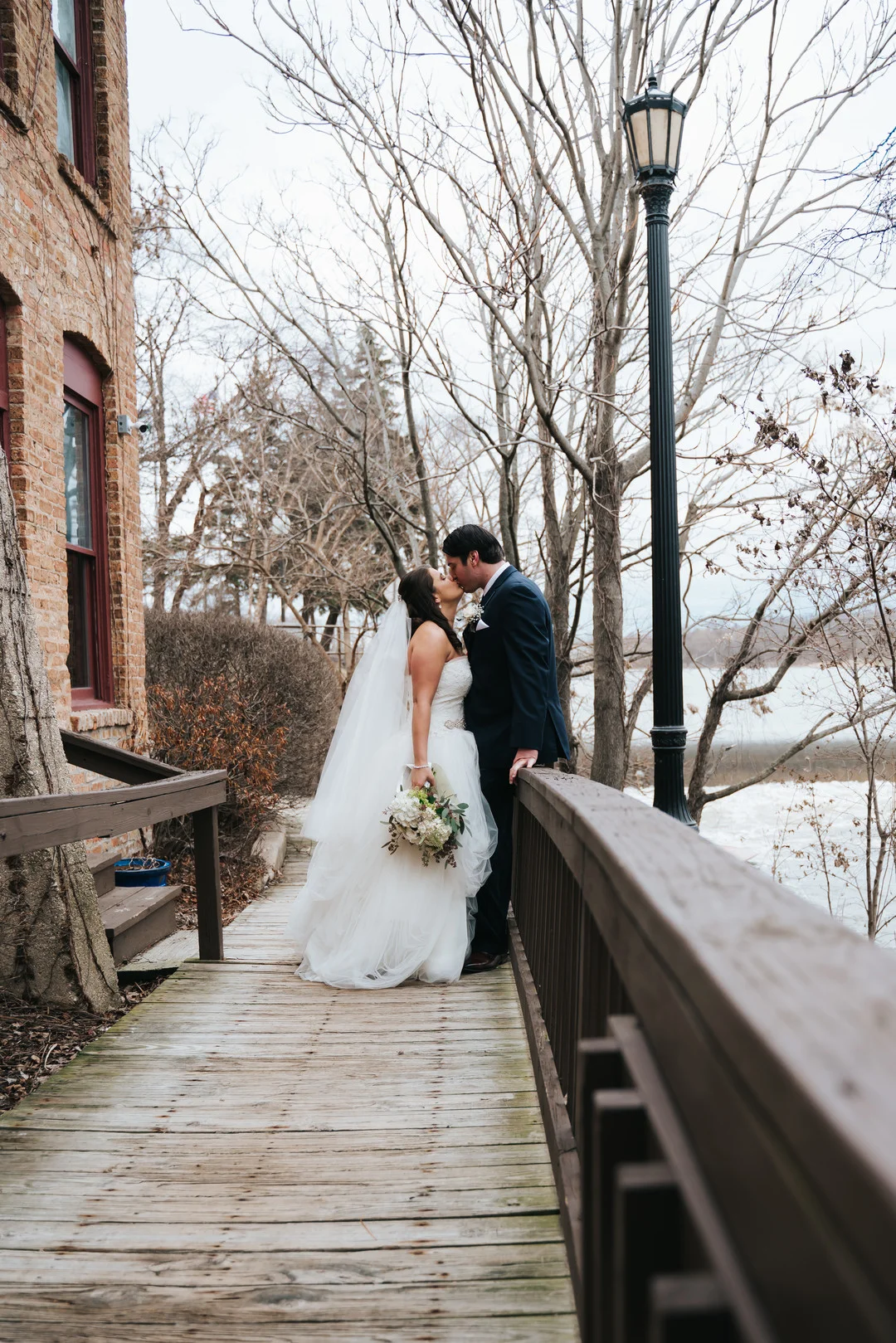 Outdoor wedding photos: Beautiful Illinois wedding at Riverside Receptions captured by Windy City Production. See more wedding ideas at CHItheeWED.com!
