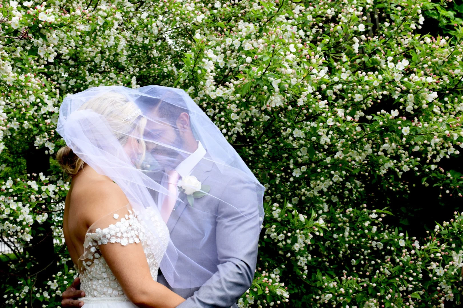 Romantic ivory and rose gold wedding inspiration captured by Lori Sapio. See more elegant wedding ideas at CHItheeWED.com!