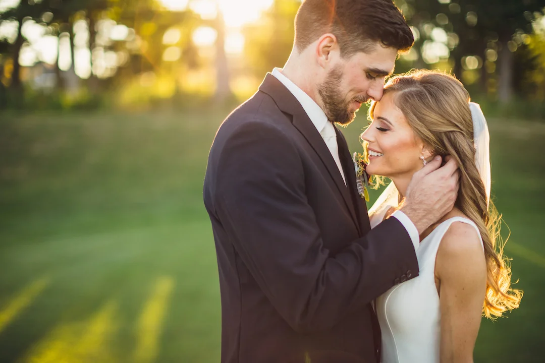 Fall wedding photos: Elegant country club wedding captured by Henington Photography. See more elegant wedding ideas at CHItheeWED.com!