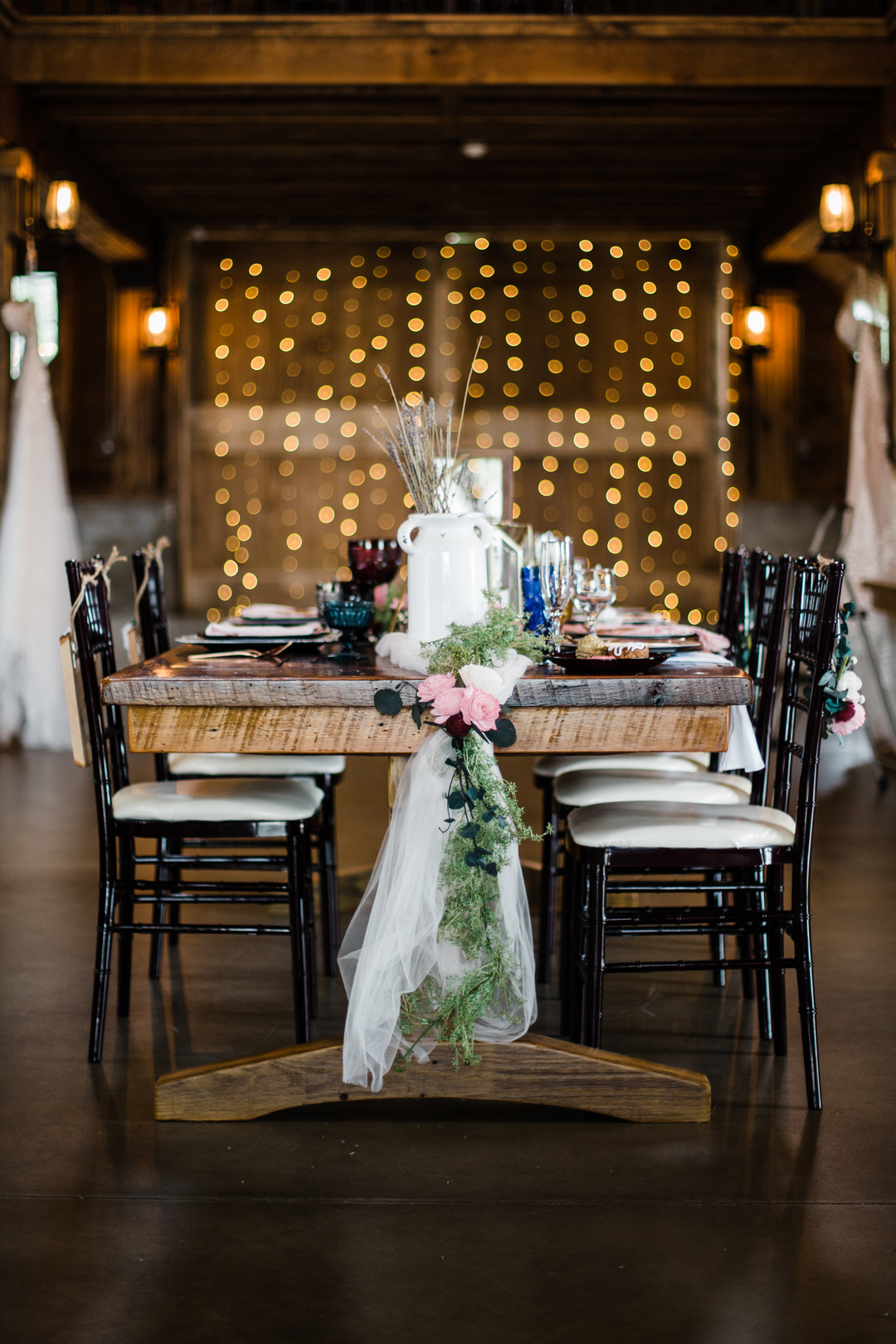 Rustic barn wedding inspiration captured by Grace Rios Photography. See more fall wedding ideas at CHItheeWED.com!