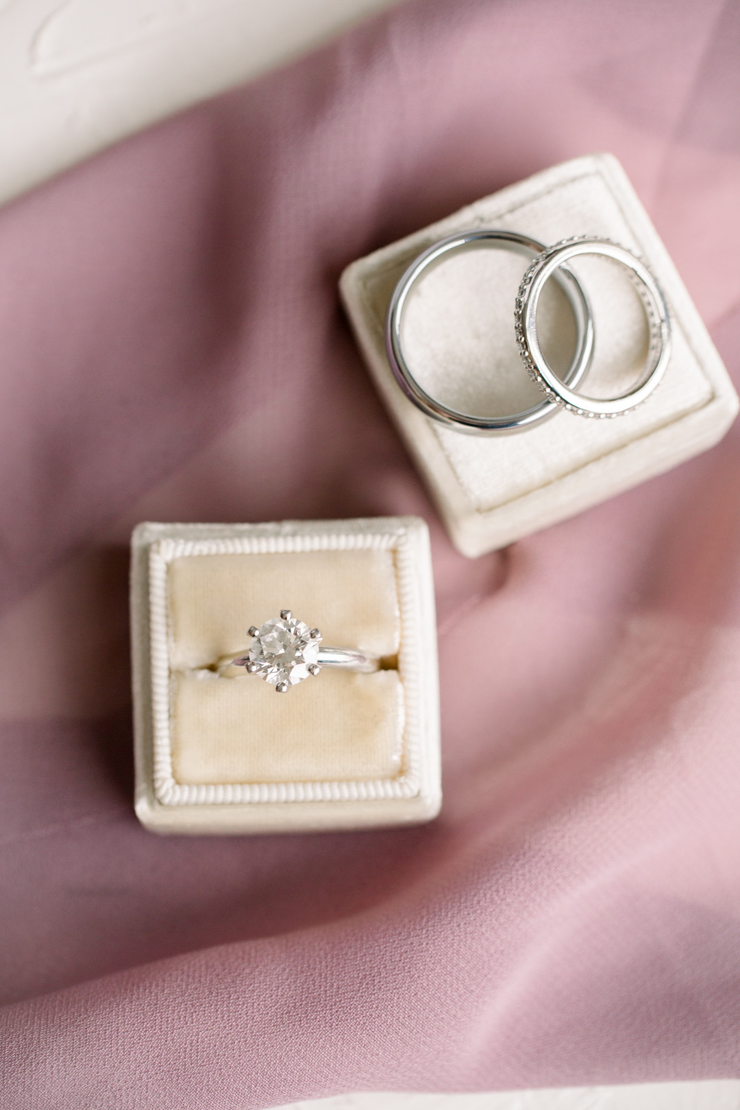 Wedding and engagement rings: Spring wedding inspiration captured by Nicole Morisco Photography. Find more spring wedding ideas at CHItheeWED.com!