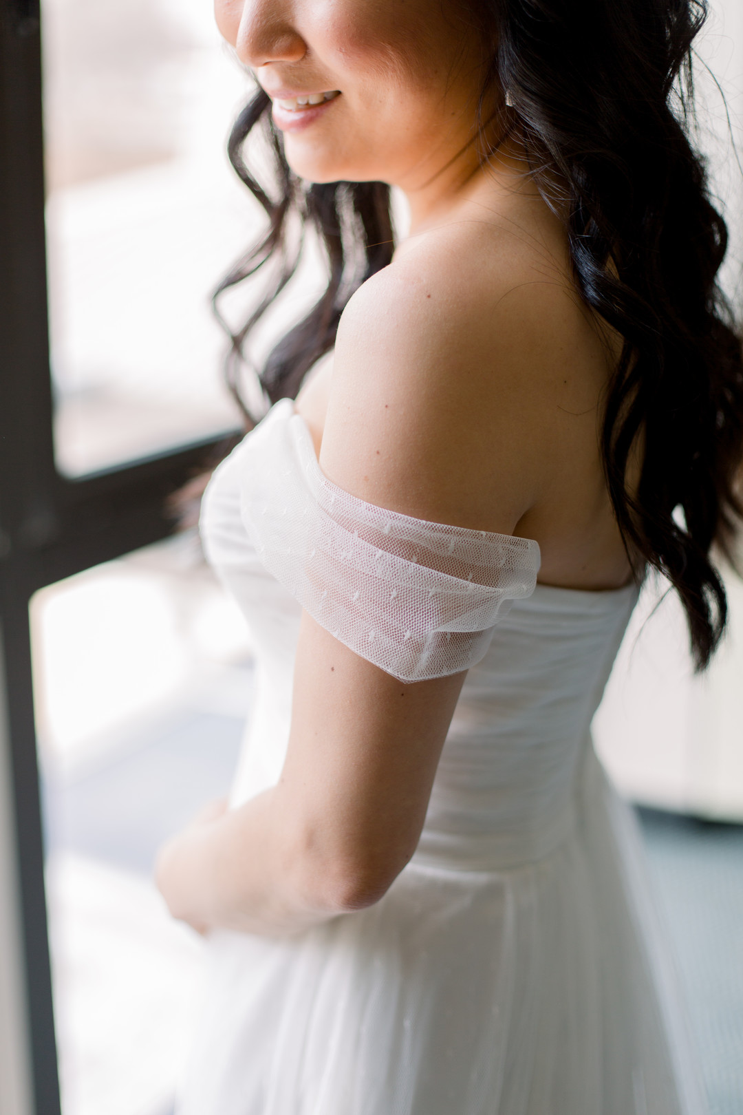 DIY wedding dress sleeves: Spring wedding inspiration captured by Nicole Morisco Photography. Find more spring wedding ideas at CHItheeWED.com!