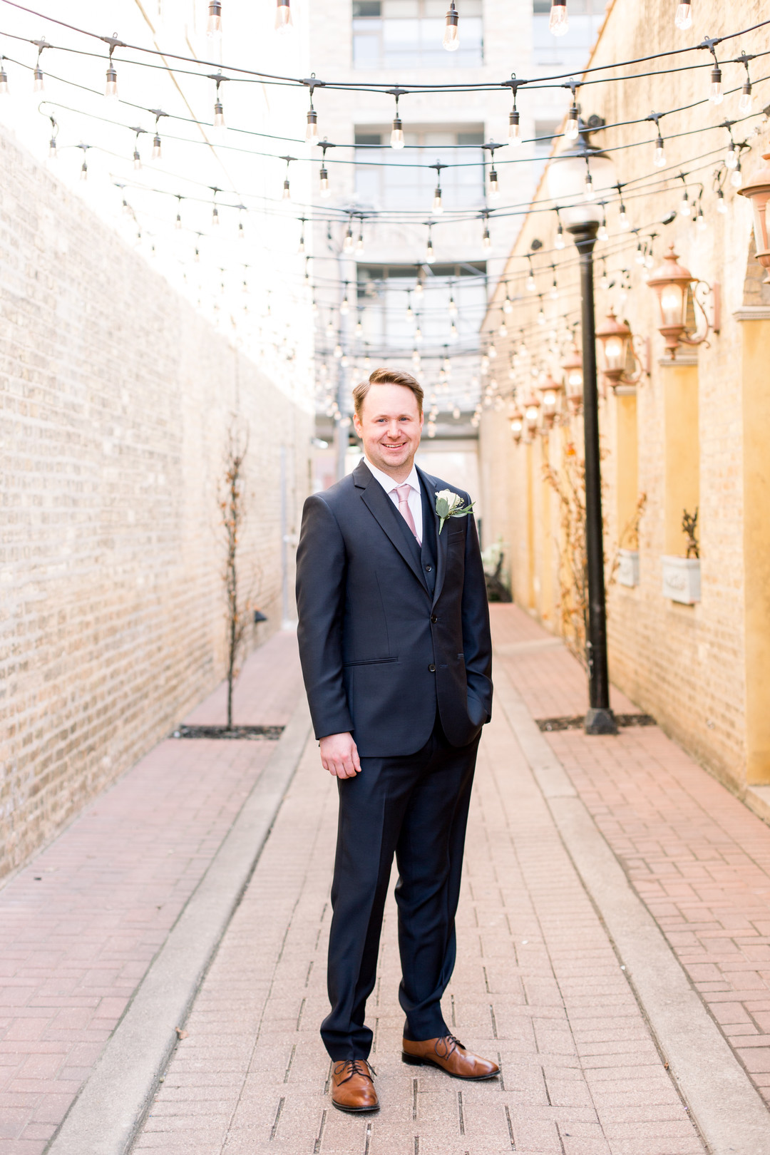 Grooms portrait: Spring wedding inspiration captured by Nicole Morisco Photography. Find more spring wedding ideas at CHItheeWED.com!