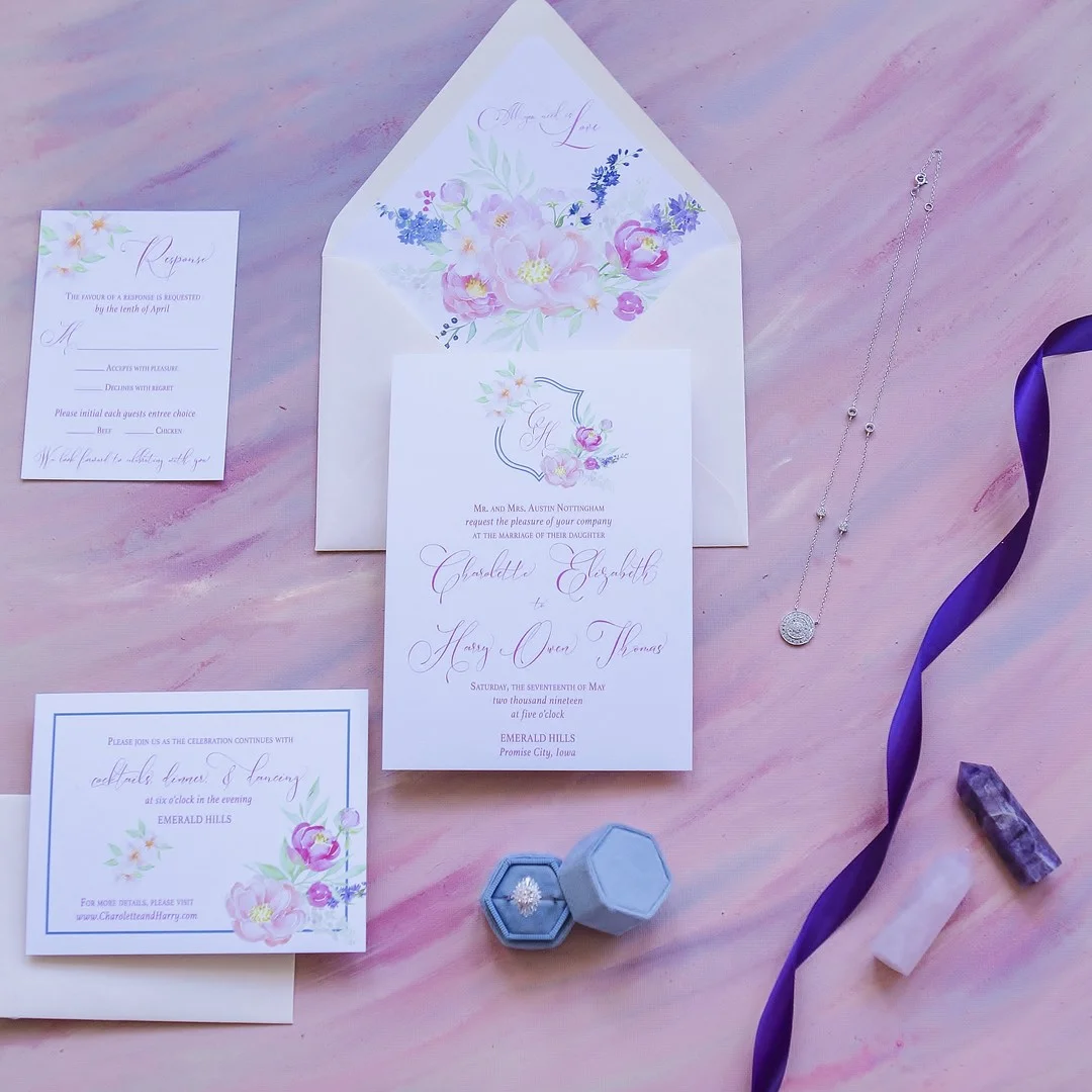 Boho wedding stationery: Bohemian wedding inspiration captured by Truly Sublime Photography. See more boho wedding ideas on CHItheeWED.com!