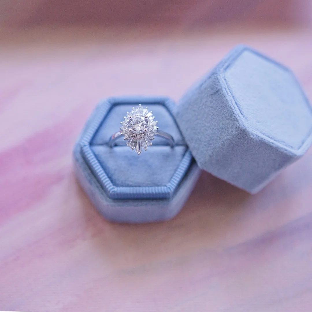 Unique engagement ring: Bohemian wedding inspiration captured by Truly Sublime Photography. See more boho wedding ideas on CHItheeWED.com!