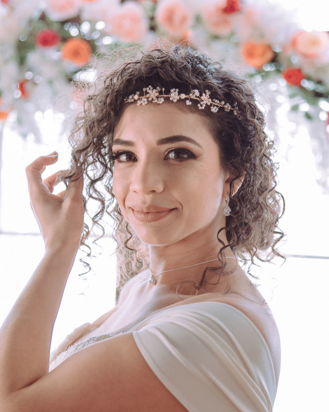 Bridal hair and makeup: Bohemian wedding inspiration captured by Truly Sublime Photography. See more boho wedding ideas on CHItheeWED.com! 