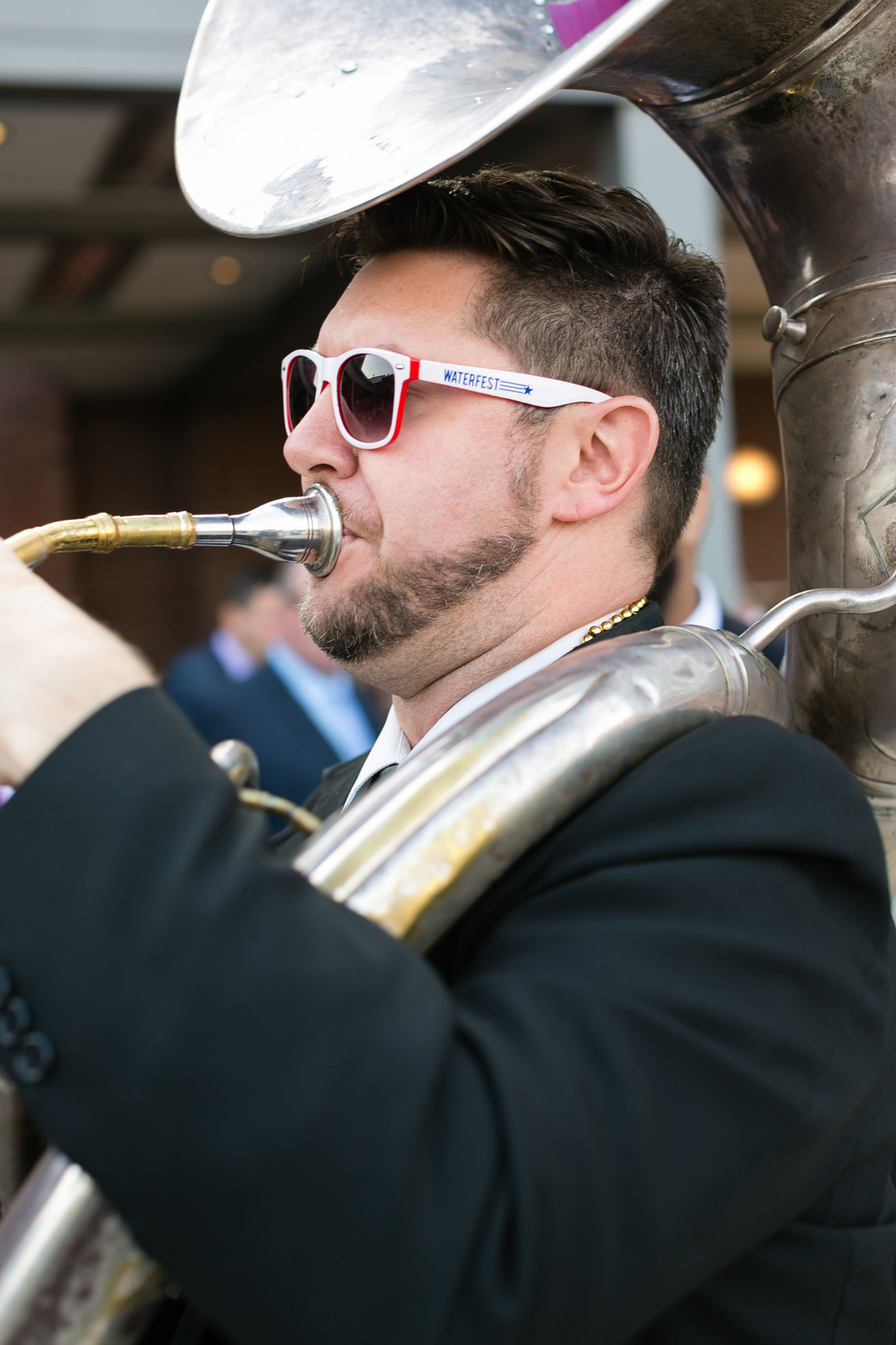 Wedding entertainment: Vibrant and Historic Chicago Wedding with a Second Line Band captured by Emilia Jane Photography. See more unique wedding ideas on CHItheeWED.com!