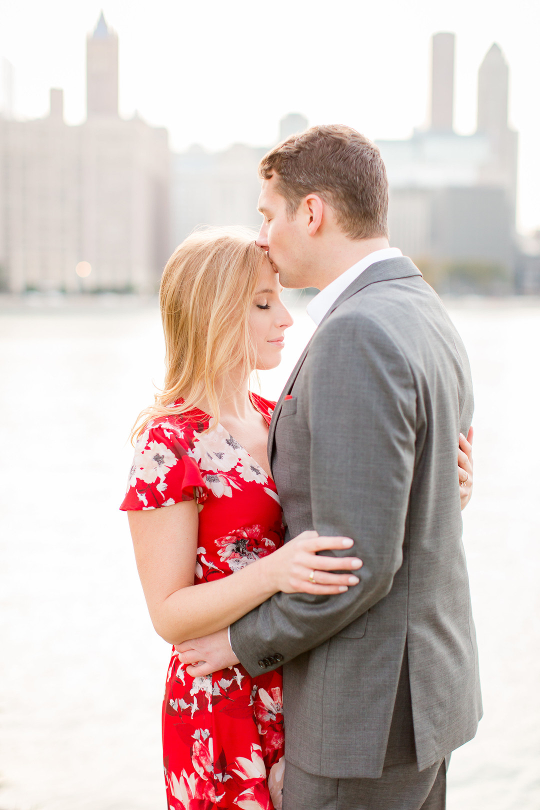 Romantic Fall Chicago Engagement Session captured by Idalia Photography. See more engagement photo ideas on CHItheeWED.com!