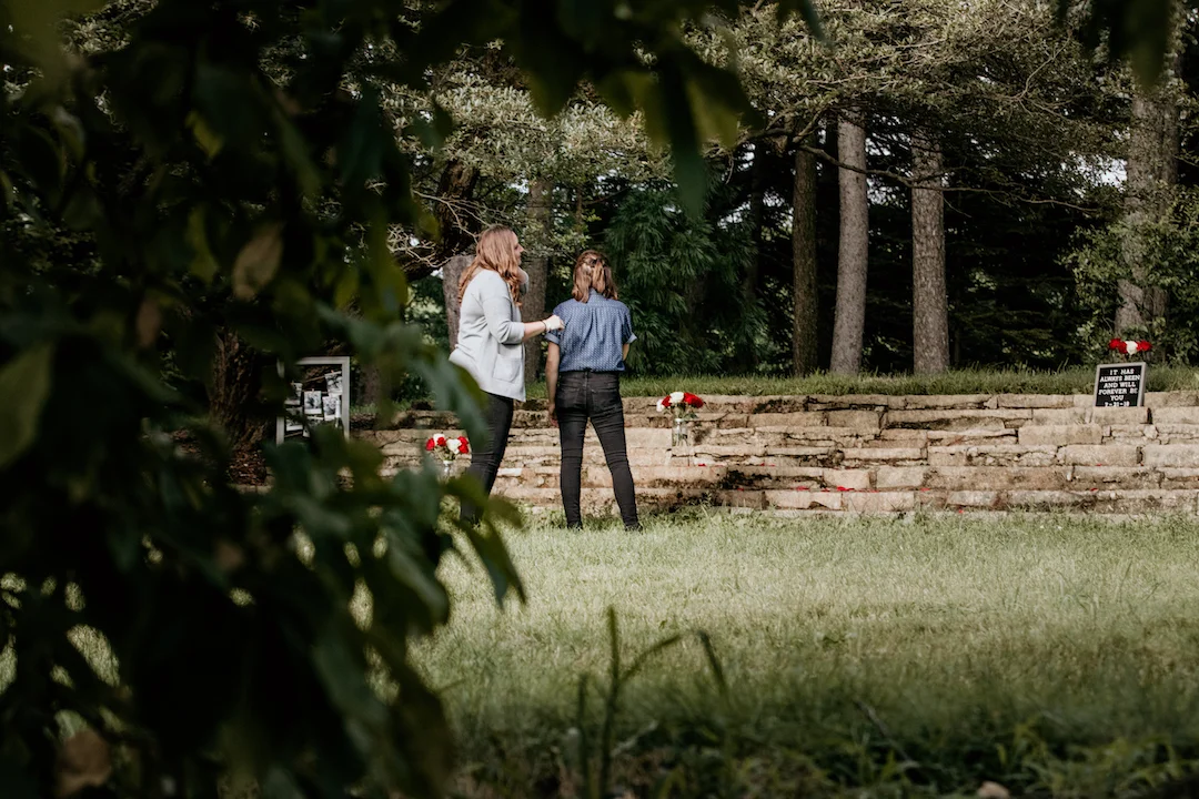 Sydney & Angela's Surprise Proposal captured by Victoria Saint Martin Photography. See more wedding proposal ideas featured on CHItheeWED.com!