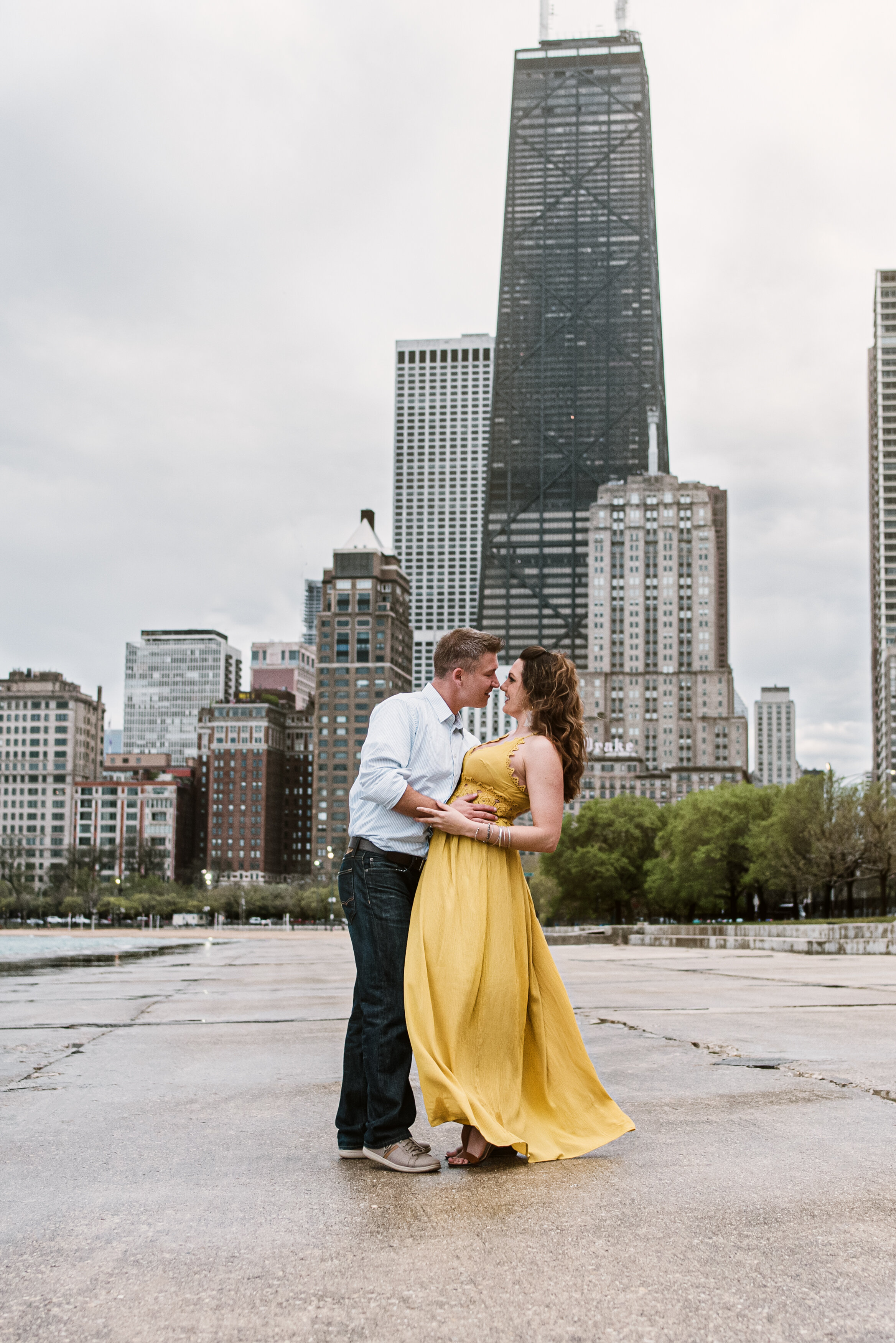 Stunning North Ave Beach Chicago Engagement Session captured by Victoria McDonald Photography. See more engagement photo ideas on CHItheeWED.com!
