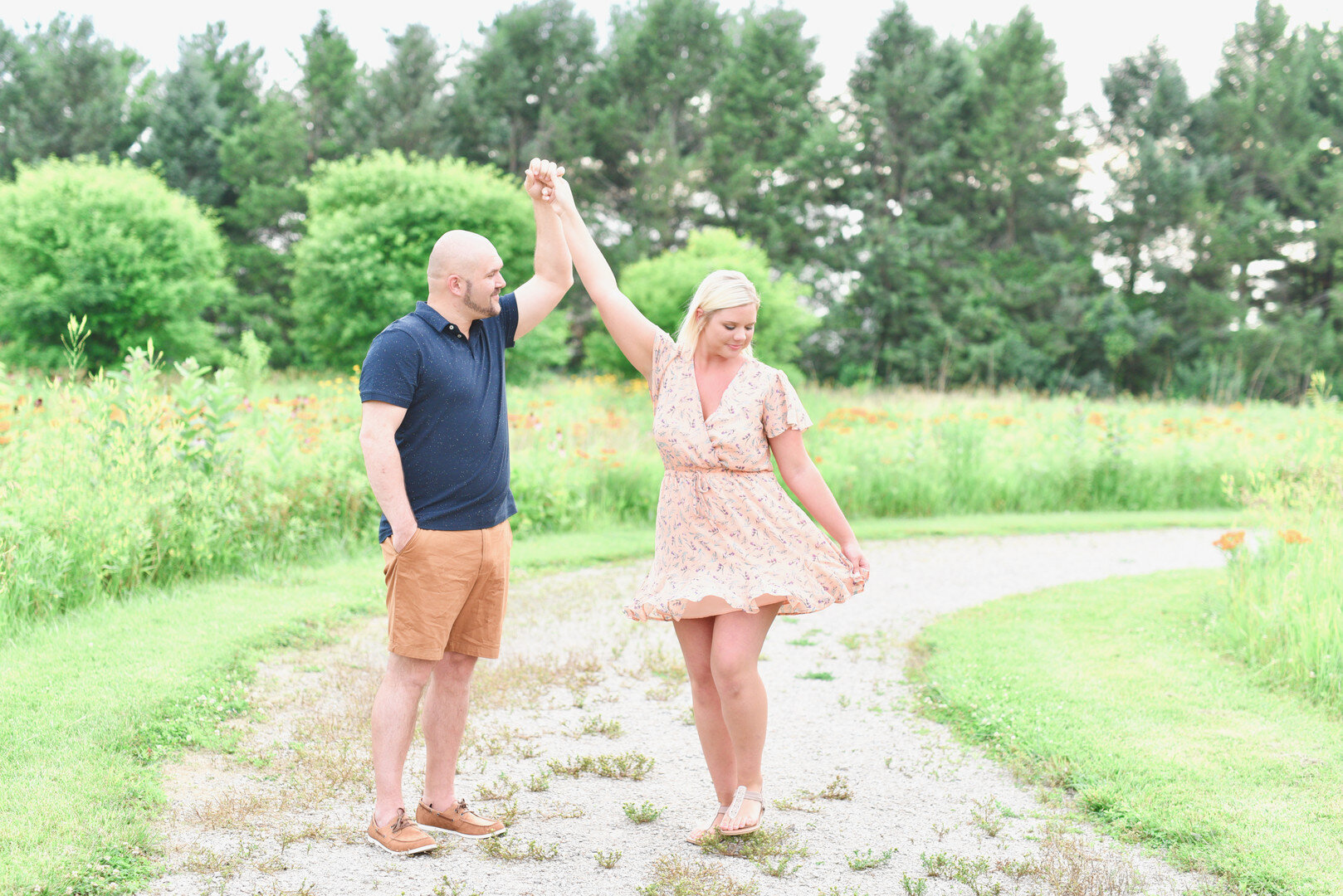 Wildflower Nature Park Engagement captured by Jasmine Norris Photography. See more engagement photo session ideas on CHItheeWED.com!