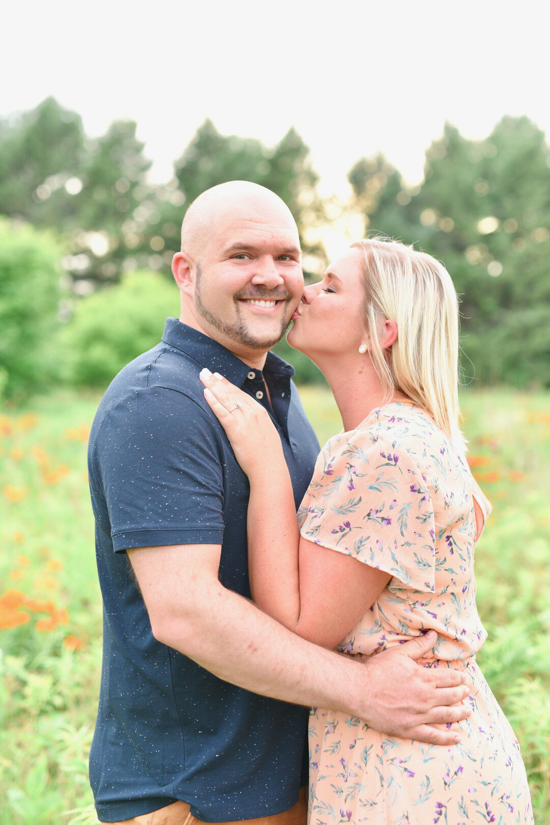 Wildflower Nature Park Engagement captured by Jasmine Norris Photography. See more engagement photo session ideas on CHItheeWED.com!