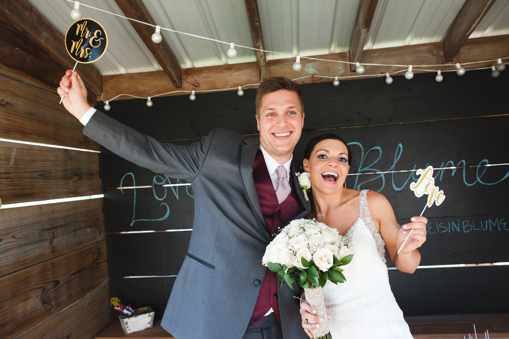 Dreamy Wine &amp; Quartz Heritage Prairie Farm Wedding captured by Elite Photo. Find more wedding inspiration at CHItheeWED.com!