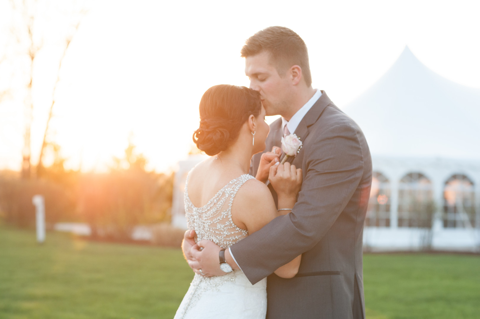 Dreamy Wine &amp; Quartz Heritage Prairie Farm Wedding captured by Elite Photo. Find more wedding inspiration at CHItheeWED.com!