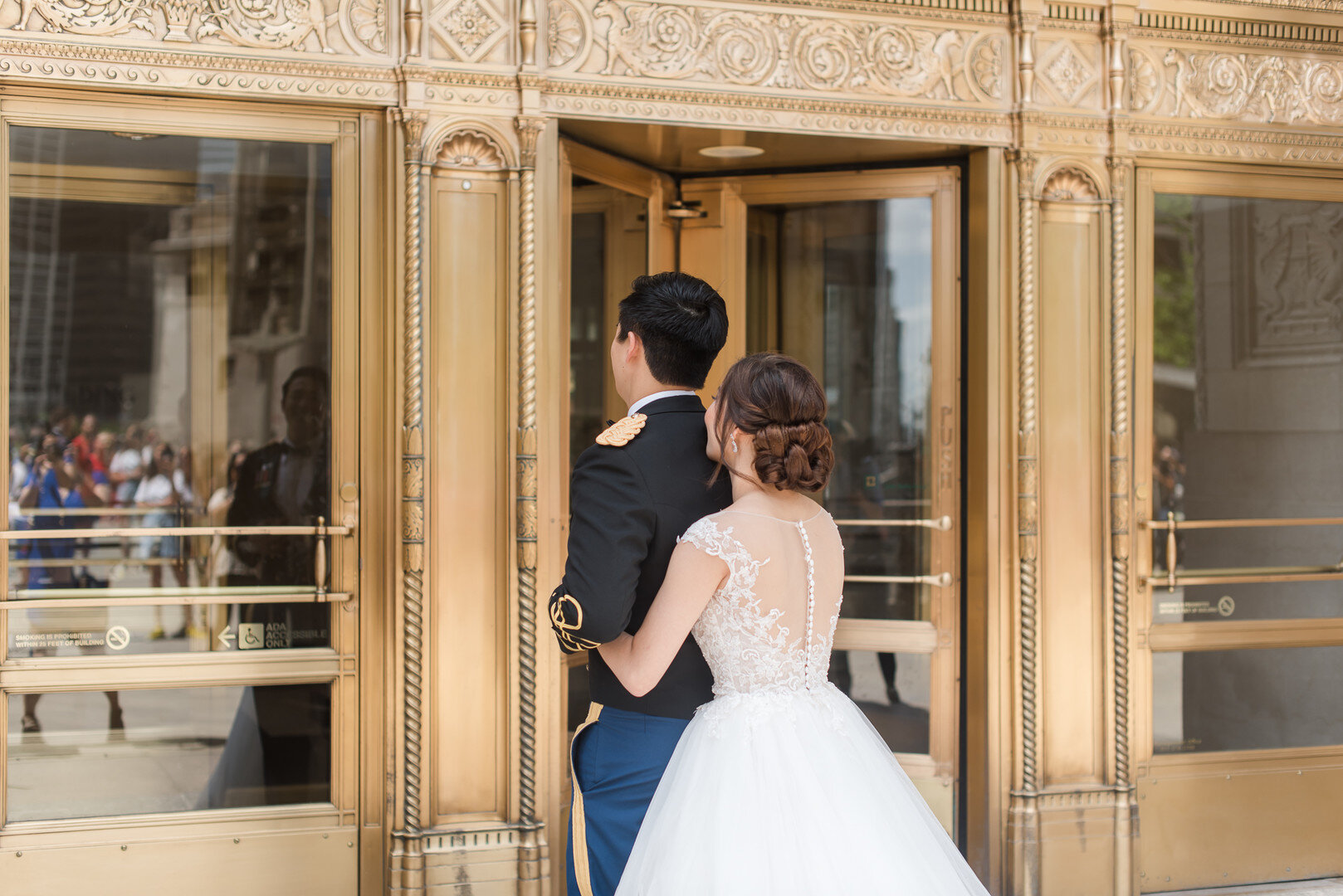 Classic and elegant ballroom wedding captured by Rakoteet Photography. See more ballroom wedding ideas at CHItheeWED.com!