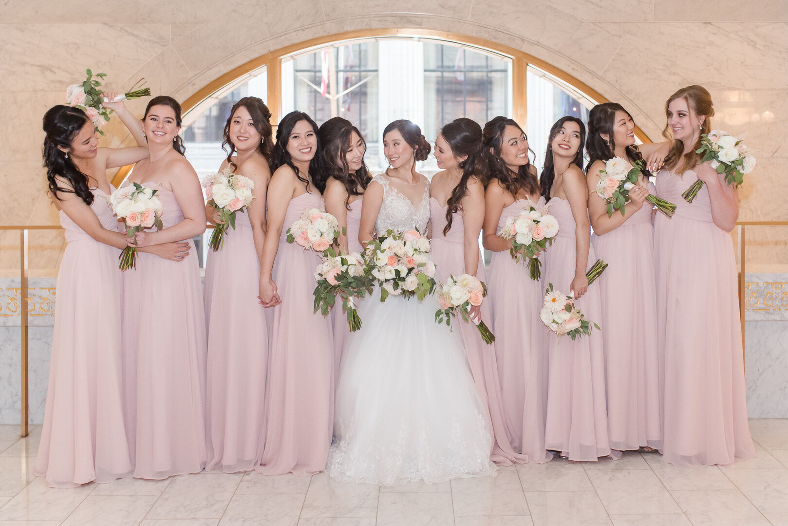 Classic and elegant ballroom wedding captured by Rakoteet Photography. See more ballroom wedding ideas at CHItheeWED.com!