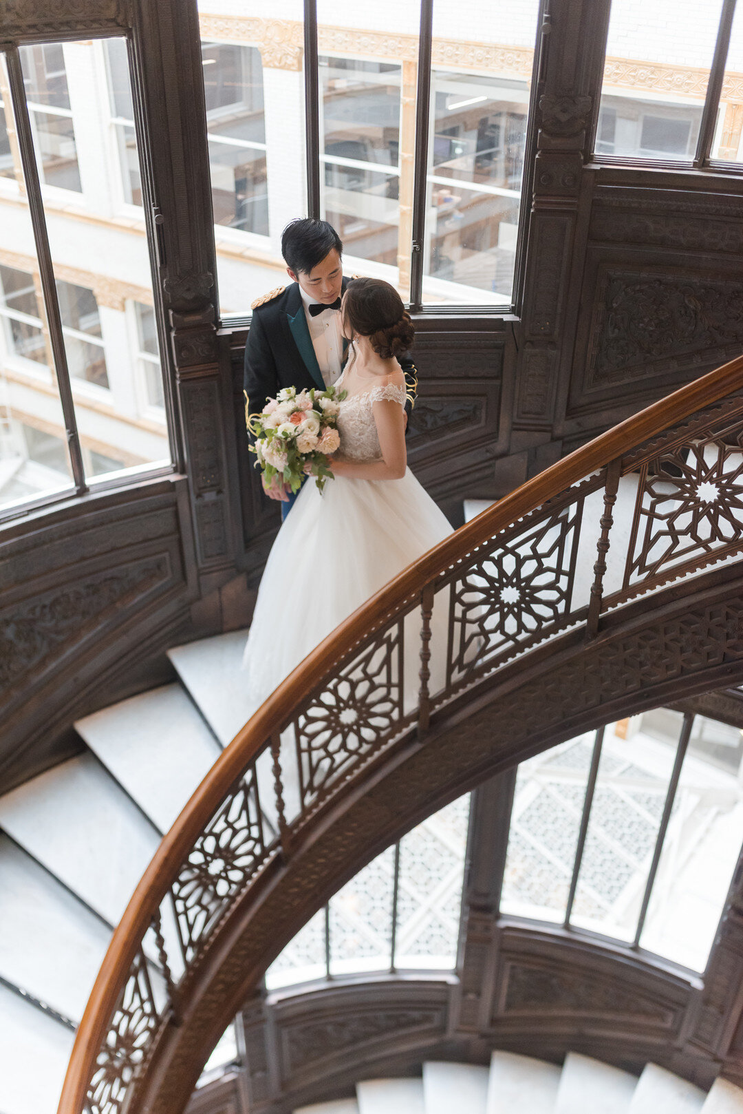 Classic and elegant ballroom wedding captured by Rakoteet Photography. See more ballroom wedding ideas at CHItheeWED.com!