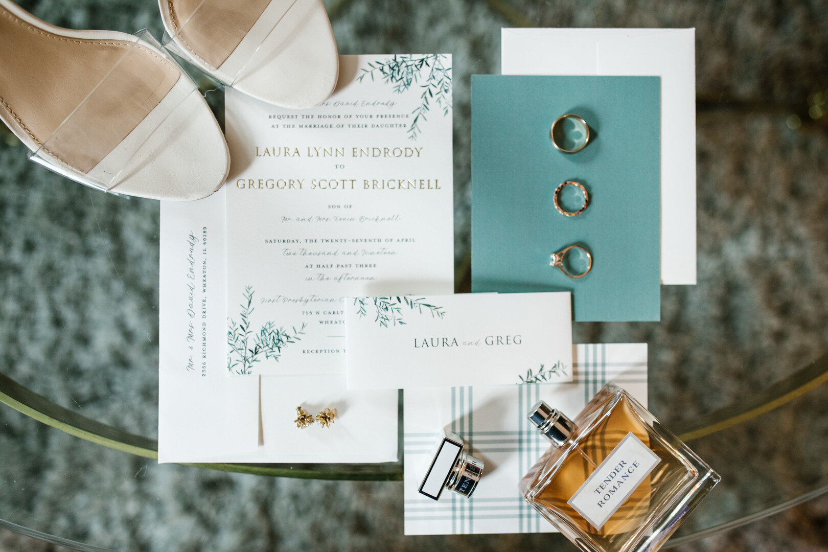 Wedding stationery: Chicago spring wedding captured by Hannah Rose Gray Photography. See more timeless wedding ideas on CHItheeWED.com!