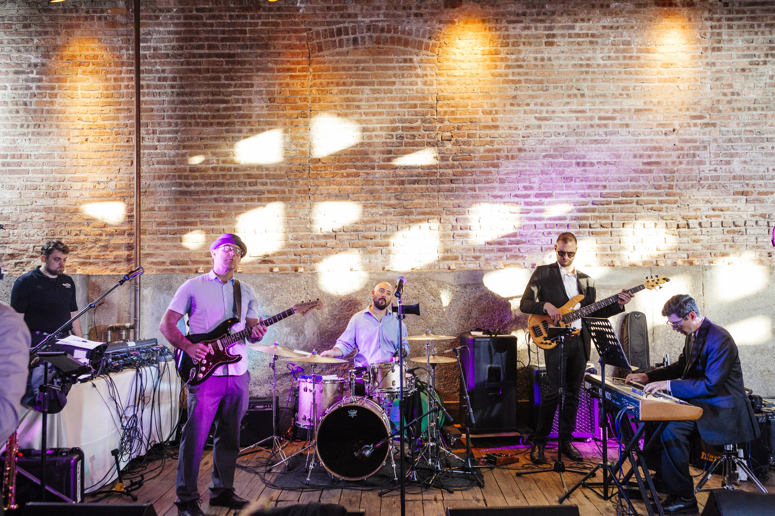 Colorful Chicago loft wedding captured by I Luv Photo. See more loft wedding ideas featured on CHItheeWED.com!