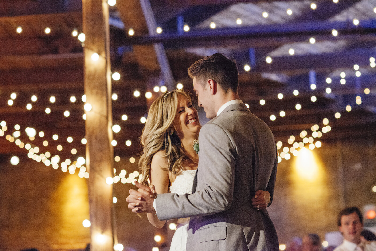 Colorful Chicago loft wedding captured by I Luv Photo. See more loft wedding ideas featured on CHItheeWED.com!