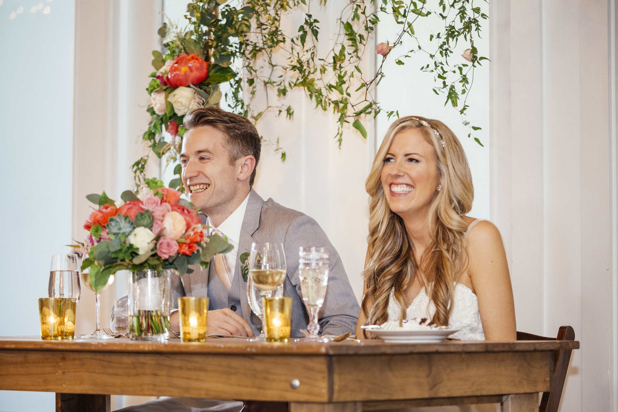 Colorful Chicago loft wedding captured by I Luv Photo. See more loft wedding ideas featured on CHItheeWED.com!