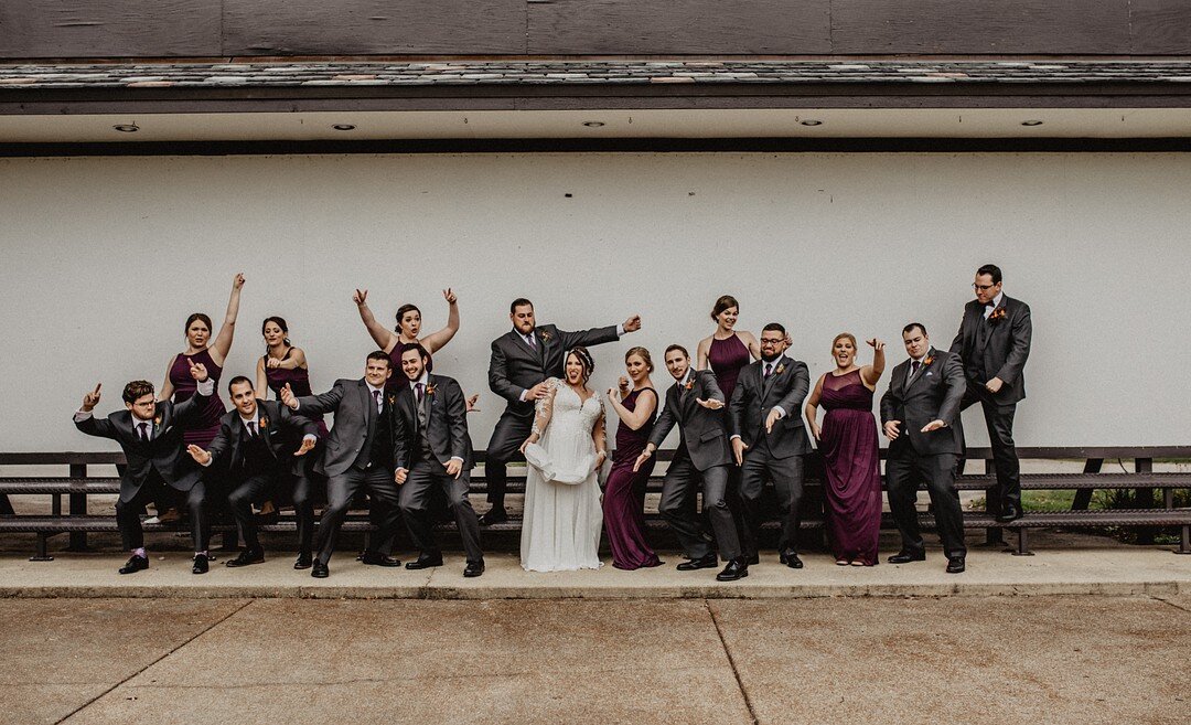 Spooky Fall Chicago Wedding captured by Savannah Linn Photography. See more fall wedding ideas on CHItheeWED.com!