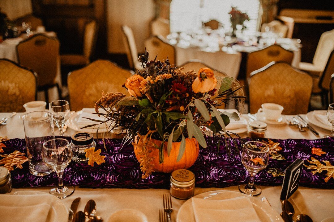 Spooky Fall Chicago Wedding captured by Savannah Linn Photography. See more fall wedding ideas on CHItheeWED.com!