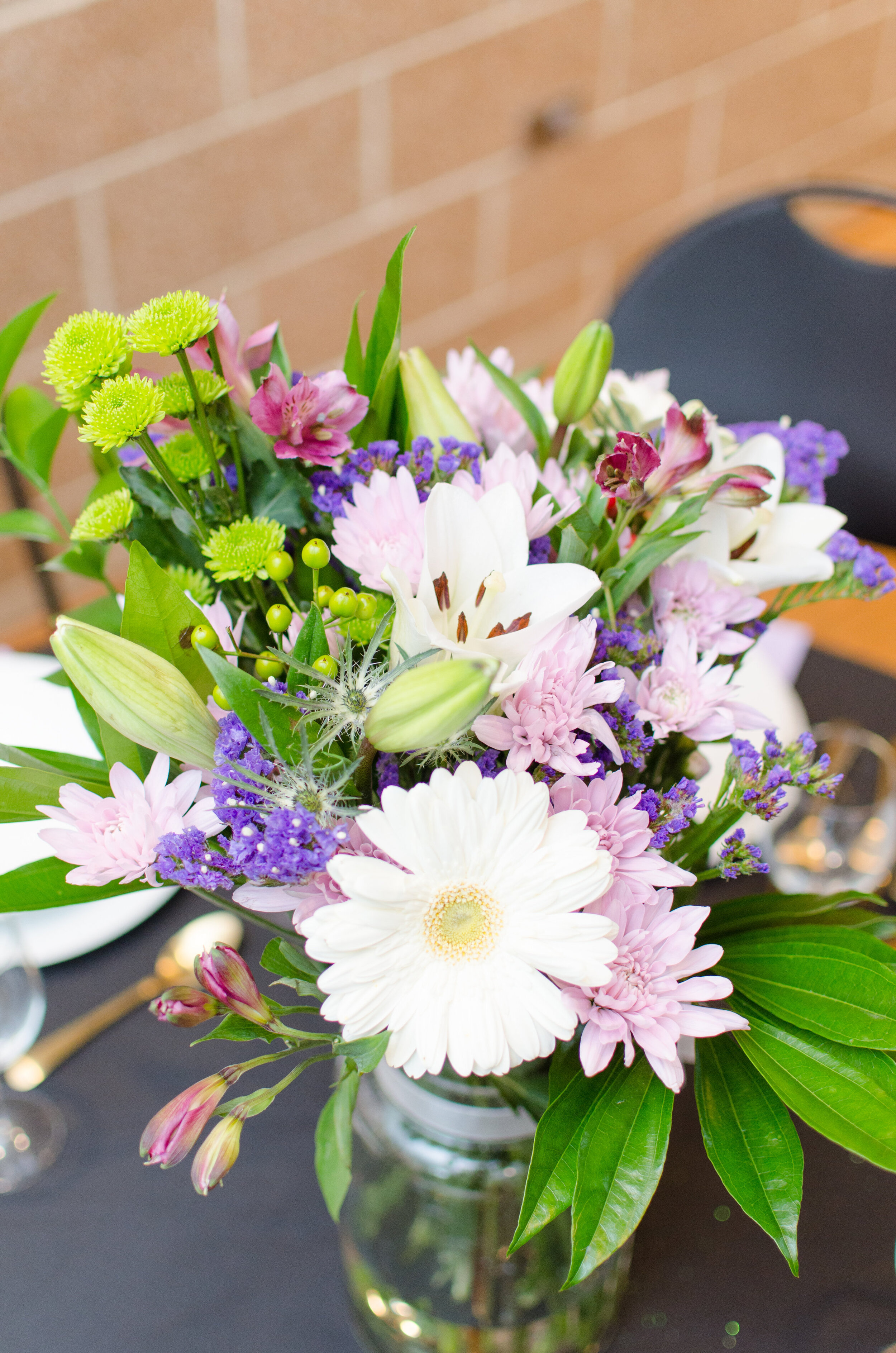 Intimate Oak Park Conservatory Greenhouse Wedding captured by K. Marie Studios. Head to CHItheeWED.com for more wedding ideas!