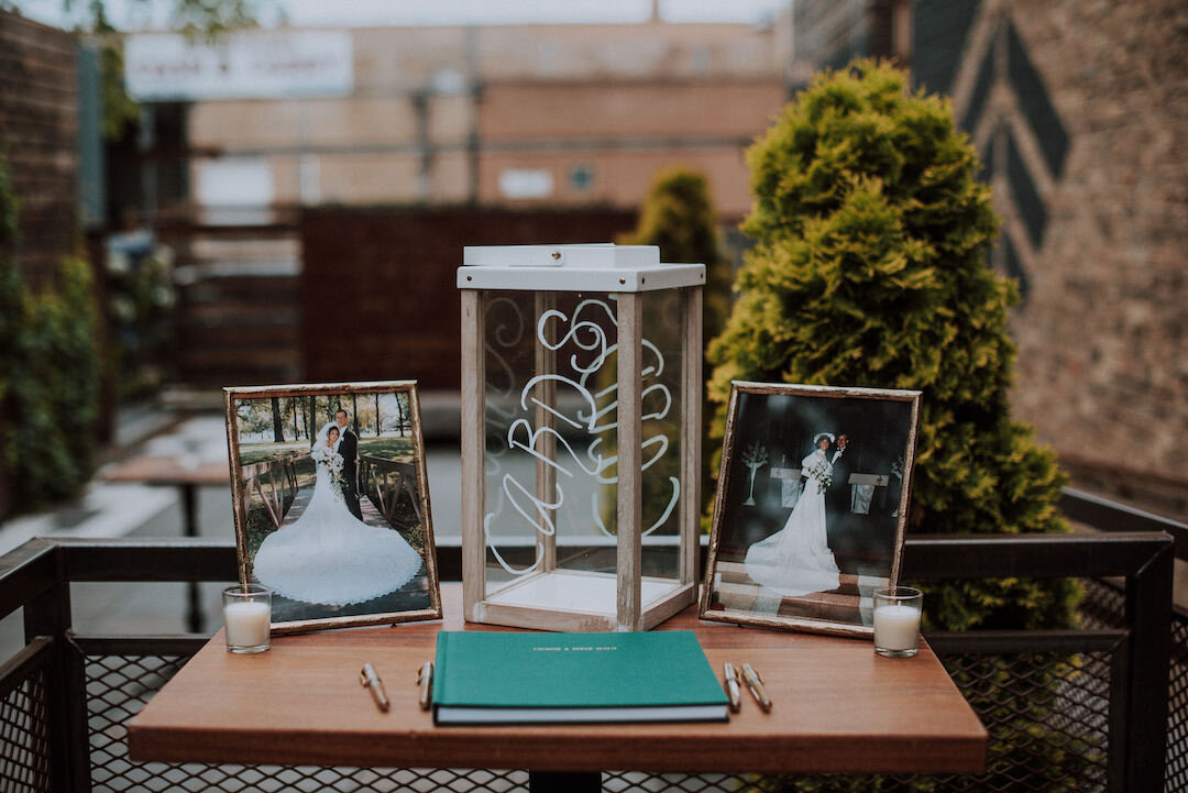 Modern wedding celebration captured by Christian Sampson. Visit CHItheeWED.com for more wedding inspiration!