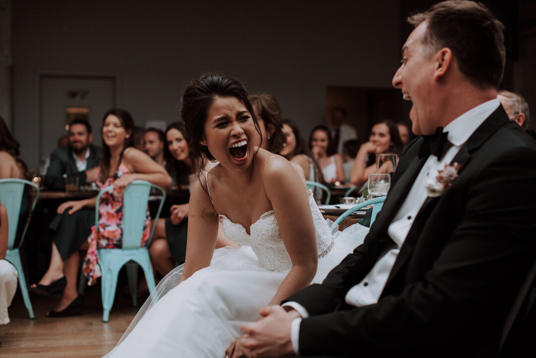 Modern wedding celebration captured by Christian Sampson. Visit CHItheeWED.com for more wedding inspiration!