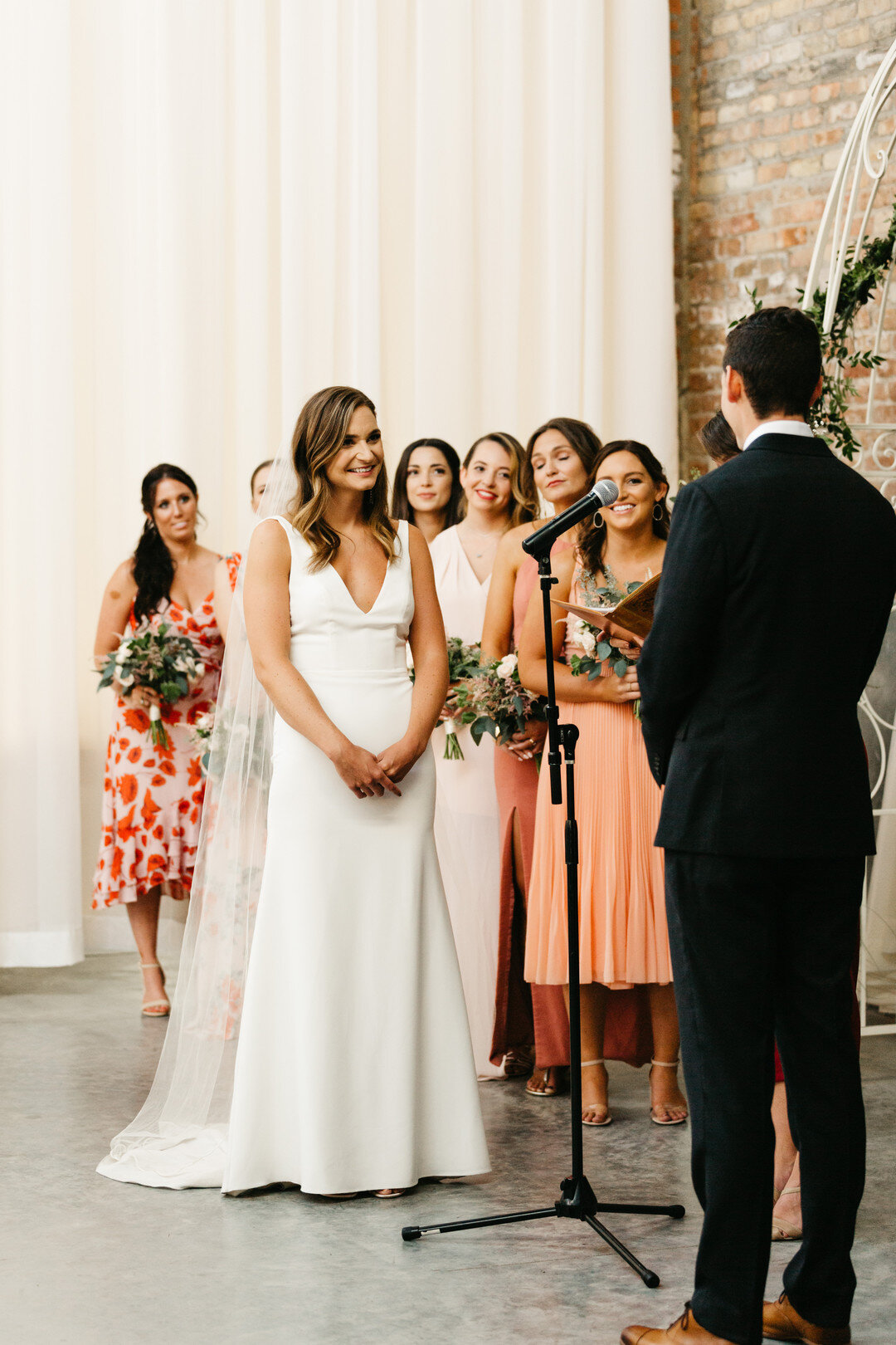 Fairlie Industrial Chicago Wedding captured by We Are The Bowsers. See more wedding inspiration at CHItheeWED.com!