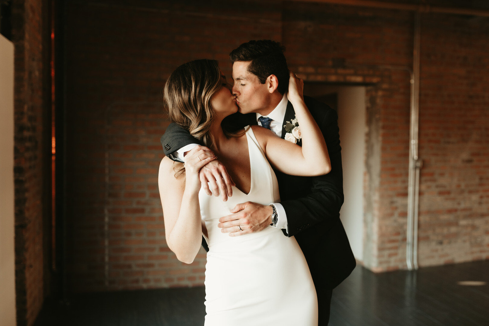 Fairlie Industrial Chicago Wedding captured by We Are The Bowsers. See more wedding inspiration at CHItheeWED.com!