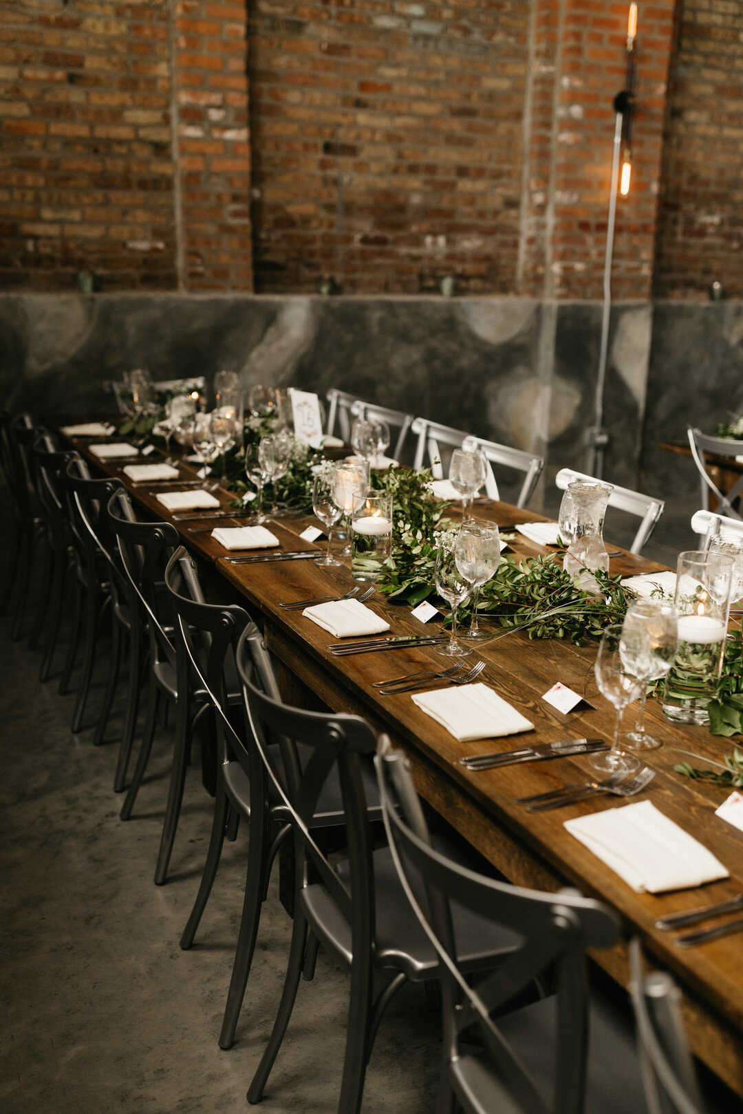 Fairlie Industrial Chicago Wedding captured by We Are The Bowsers. See more wedding inspiration at CHItheeWED.com!