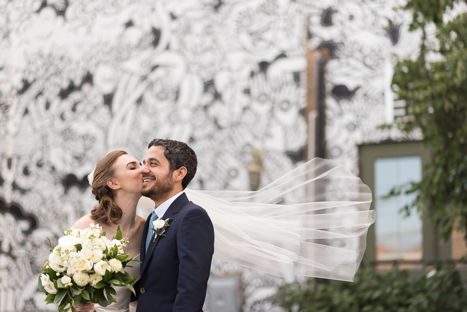 Romantic Wedding Photos: Lacuna Lofts Modern Day Jewish Wedding captured by Ashley Hamm Photography. See more modern wedding ideas at CHItheeWED.com!