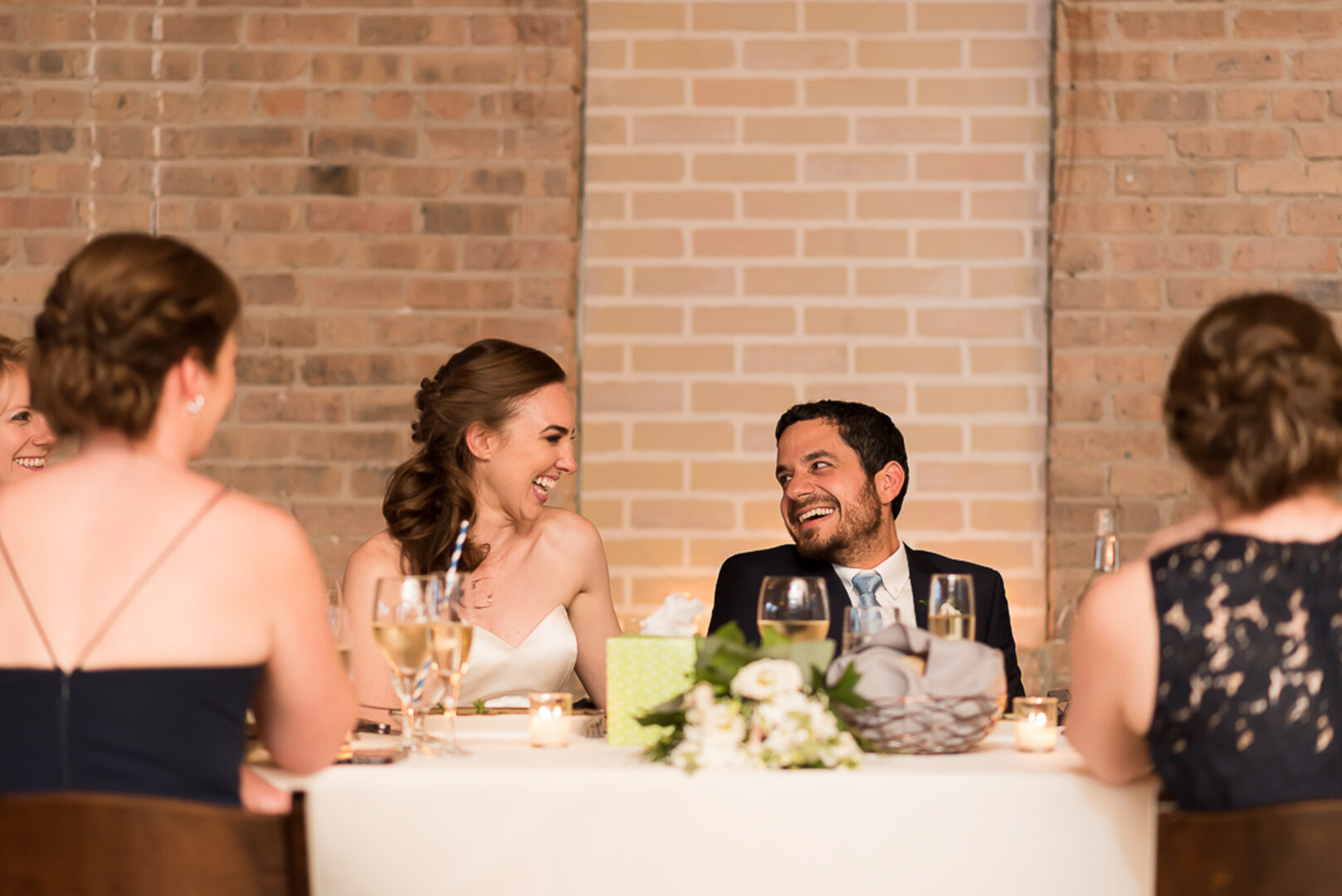 Lacuna Lofts Modern Day Jewish Wedding captured by Ashley Hamm Photography. See more modern wedding ideas at CHItheeWED.com!