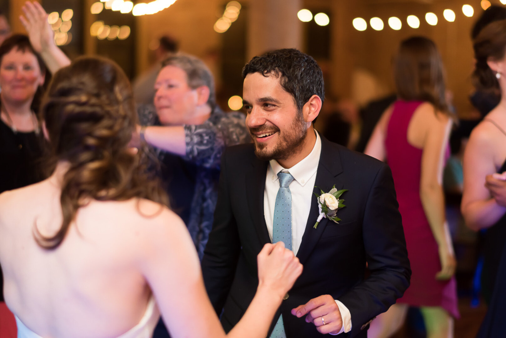 Lacuna Lofts Modern Day Jewish Wedding captured by Ashley Hamm Photography. See more modern wedding ideas at CHItheeWED.com!