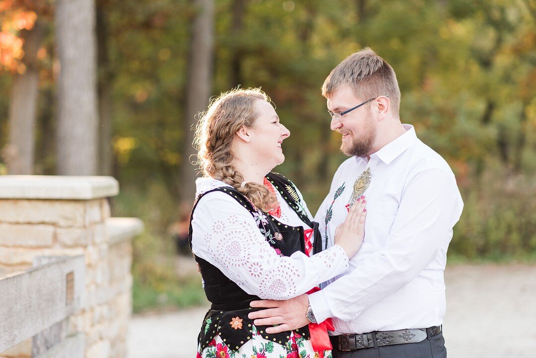 Autumn Engagement Session captured by Winterlyn Photography. See more engagement photo ideas at CHItheeWED.com!