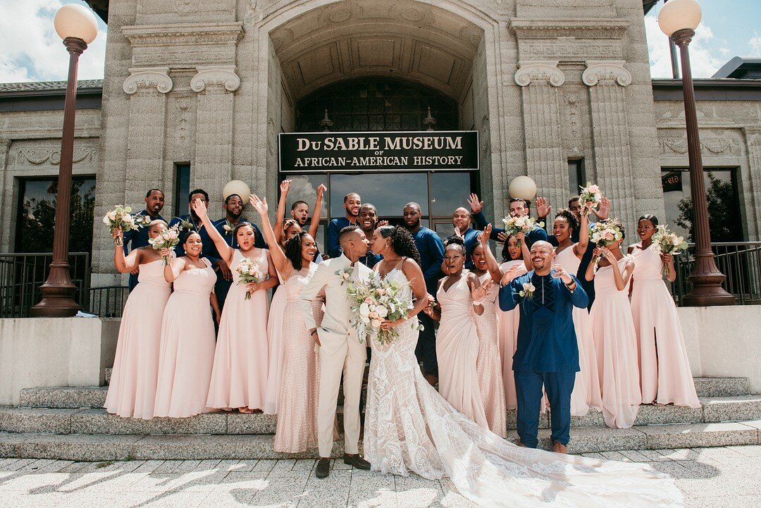 Sophisticated Southside Chicago wedding captured by Emily-Melissa Photography LLC featured on CHI thee WED. Find more Chicago wedding ideas on CHItheeWED.com!