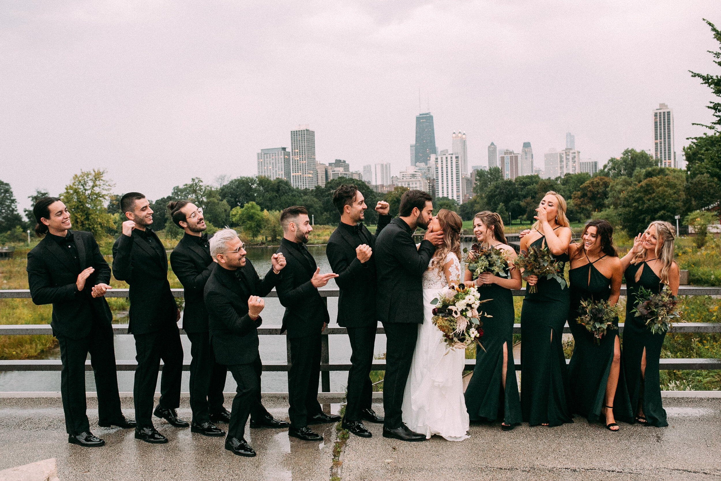 Modern Chicago wedding at Ovation captured by This Is Feeling Photography. Find more Chicago wedding inspiration at CHItheeWED.com!