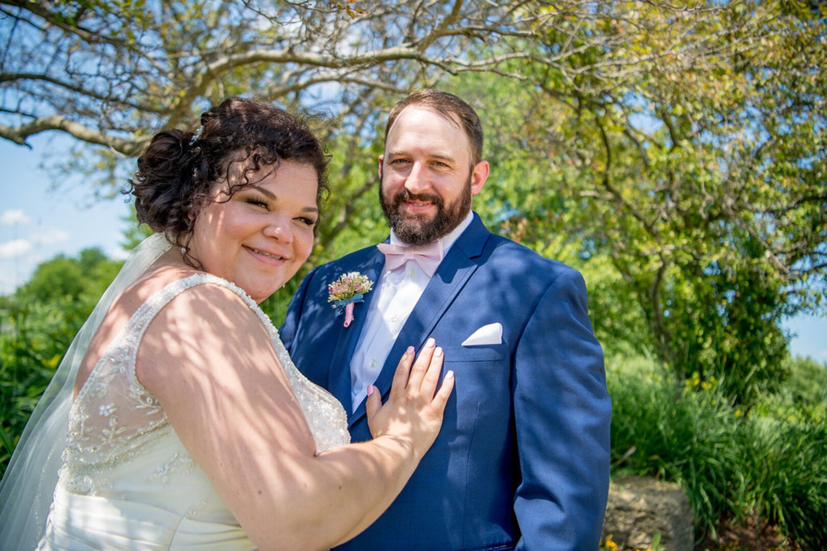 Outdoor wedding photography: Romantic Ruffled Feathers Golf Club captured by OKBritKnee, INC. See more wedding inspiration at CHItheeWED.com!