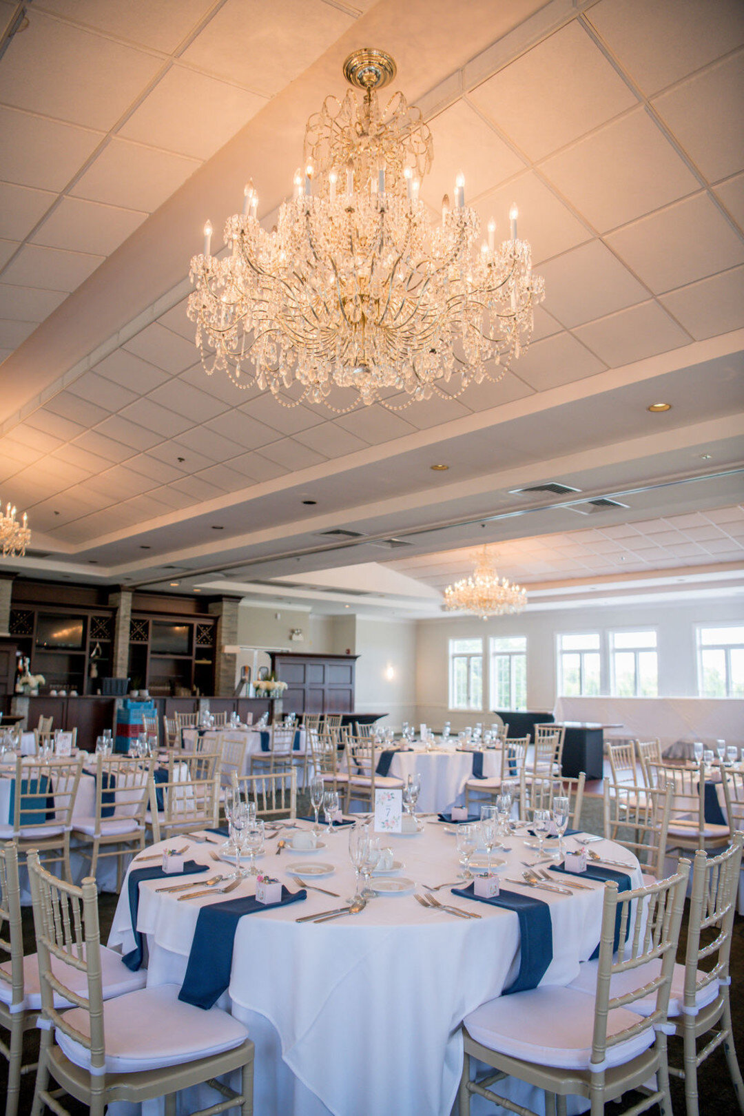 Romantic Ruffled Feathers Golf Club captured by OKBritKnee, INC. See more wedding inspiration at CHItheeWED.com!